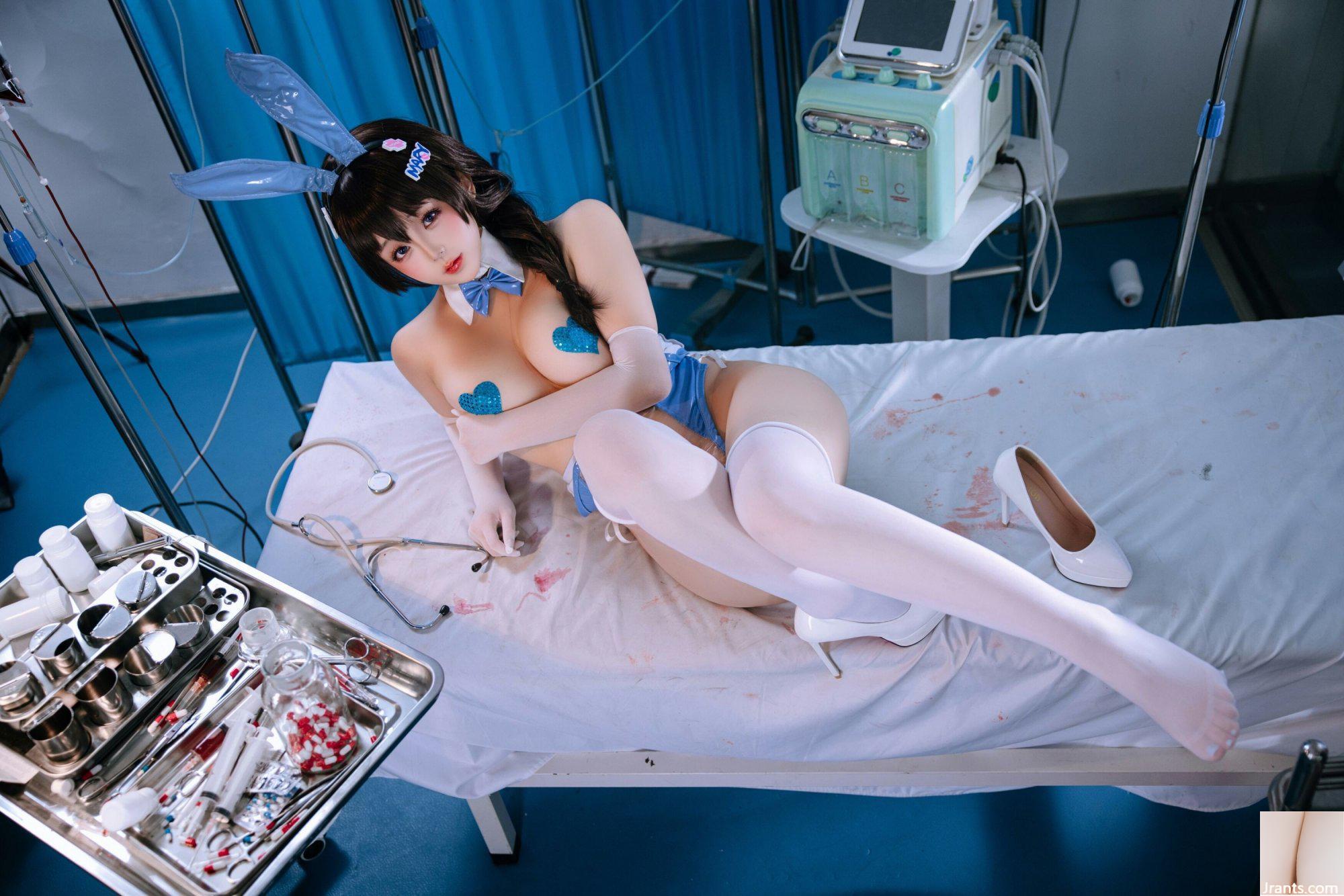 (مجموعة عبر الإنترنت) Welfare Girl Hinajiao &#8220;Meili Medical Rabbit&#8221; VIP حصريًا (103P)