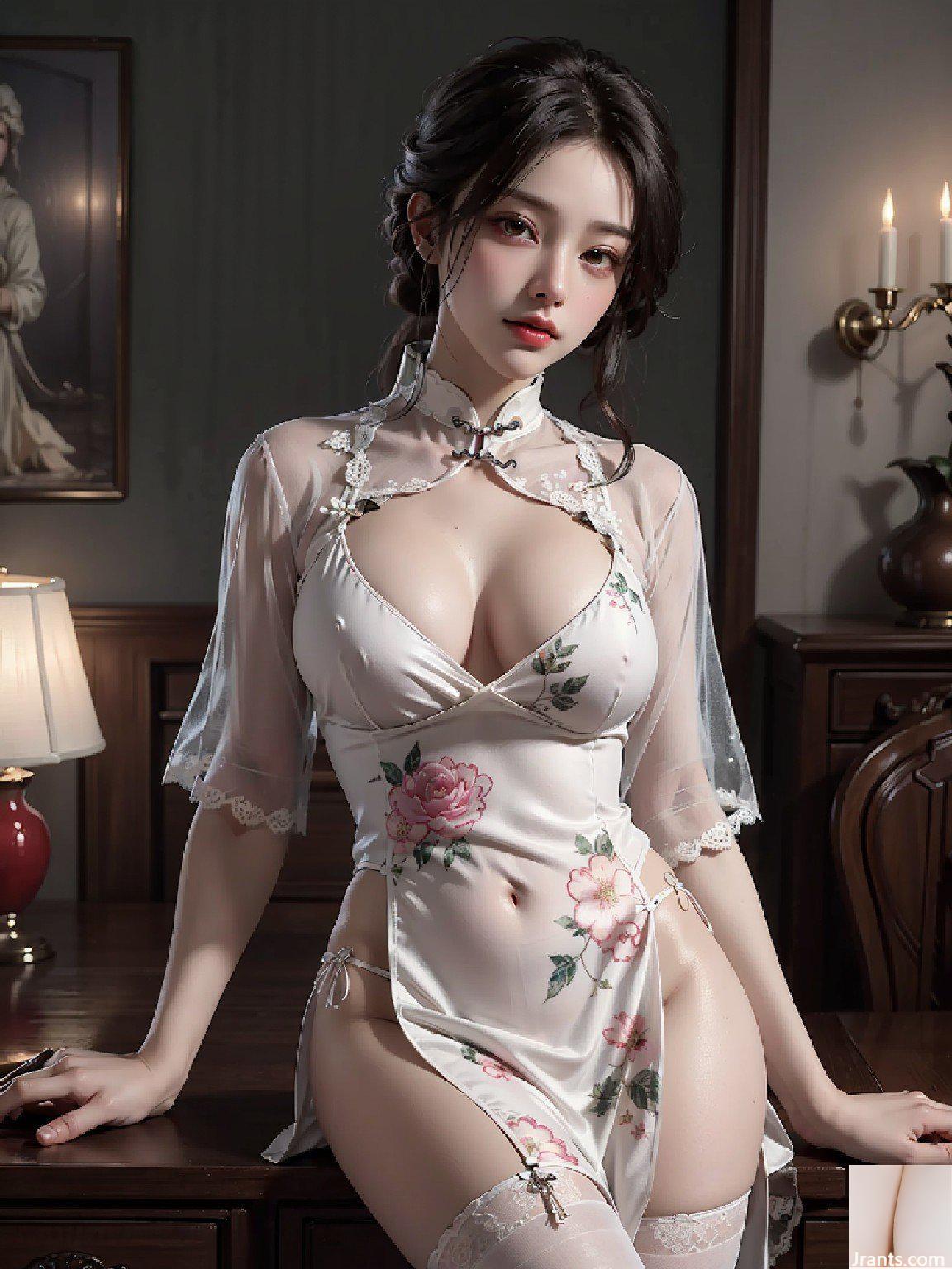 Lingerie sexy de style chinois