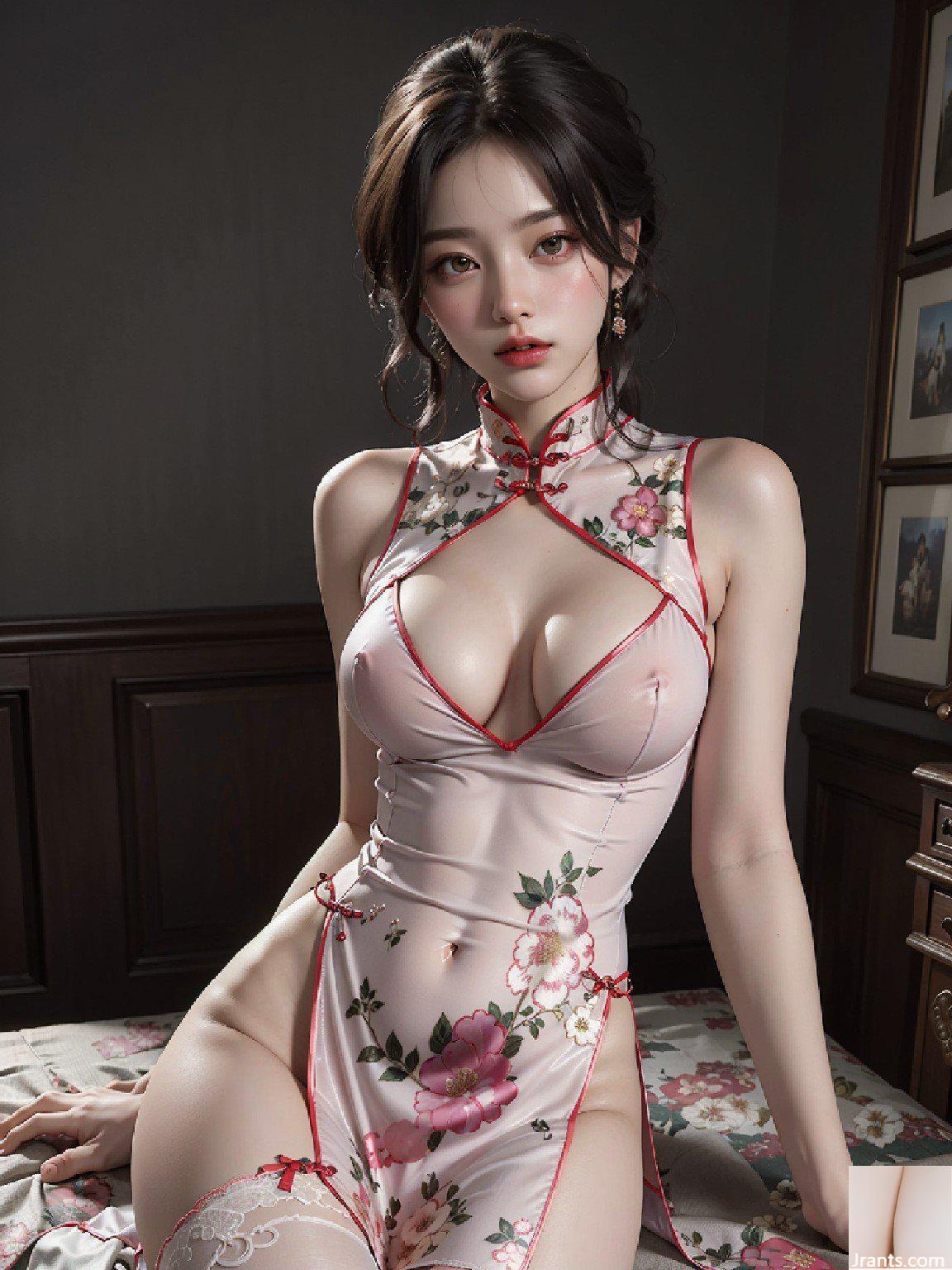 Lingerie sexy de style chinois