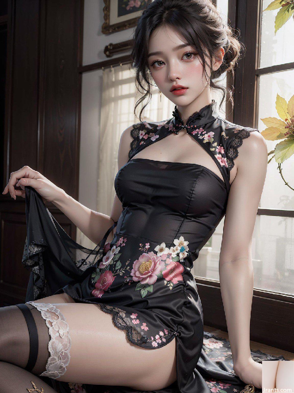 Lingerie sexy de style chinois