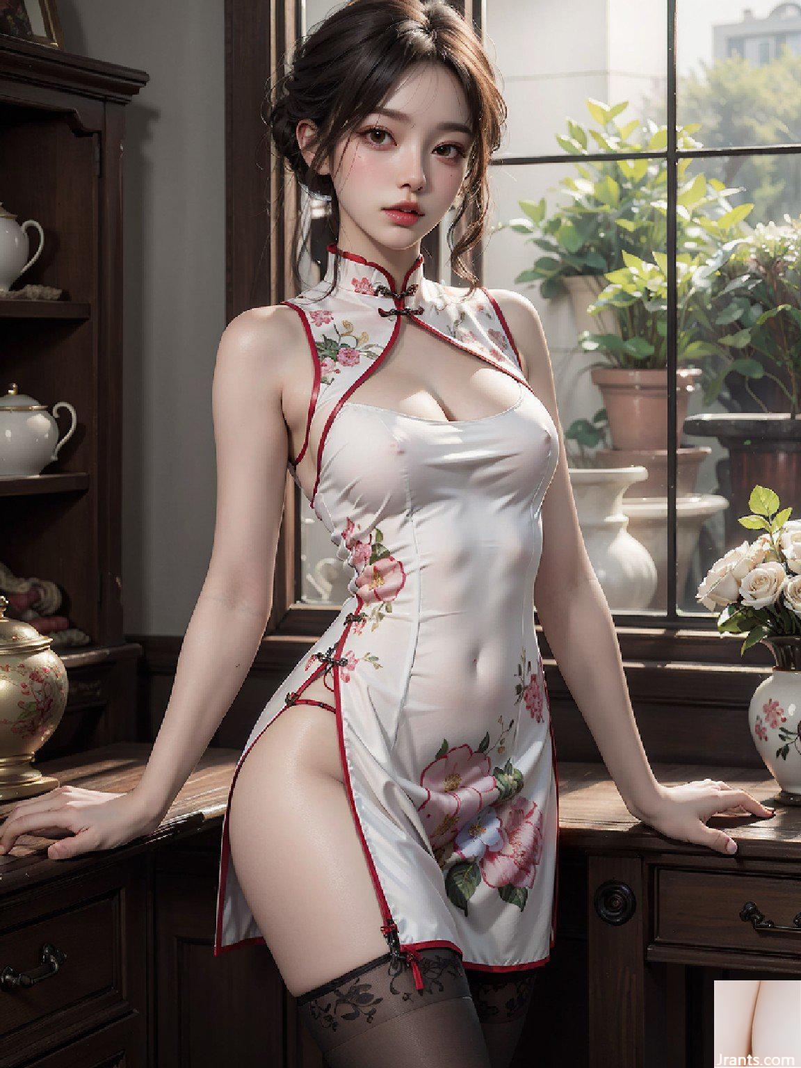 Lingerie sexy de style chinois