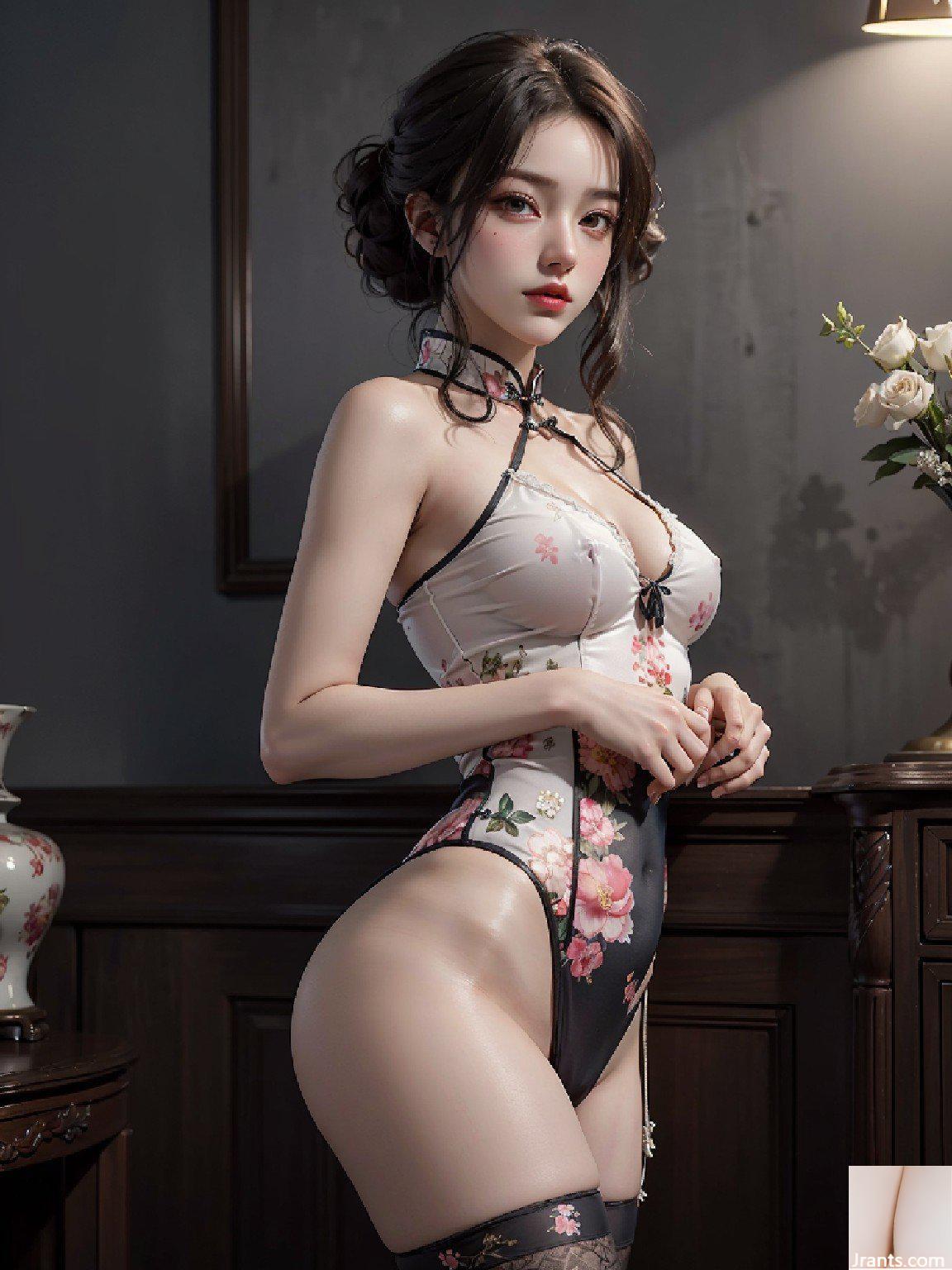 Lingerie sexy de style chinois