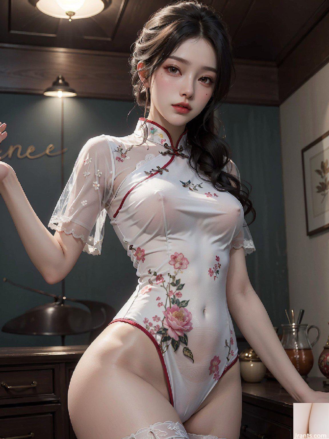 Lingerie sexy de style chinois