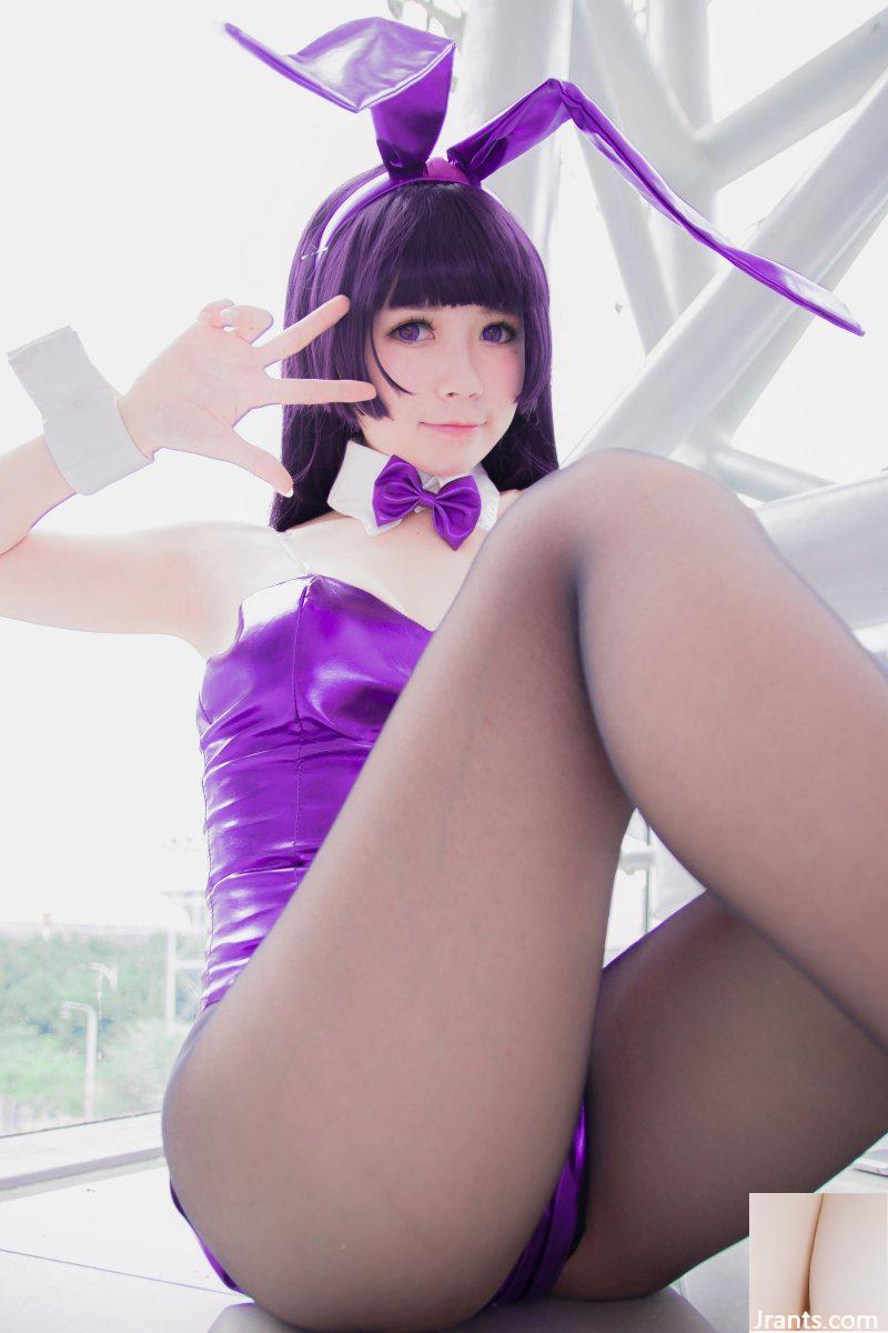 (Photo amateur) Fille lapin chat noir – Wu Geng Liuli (16P)