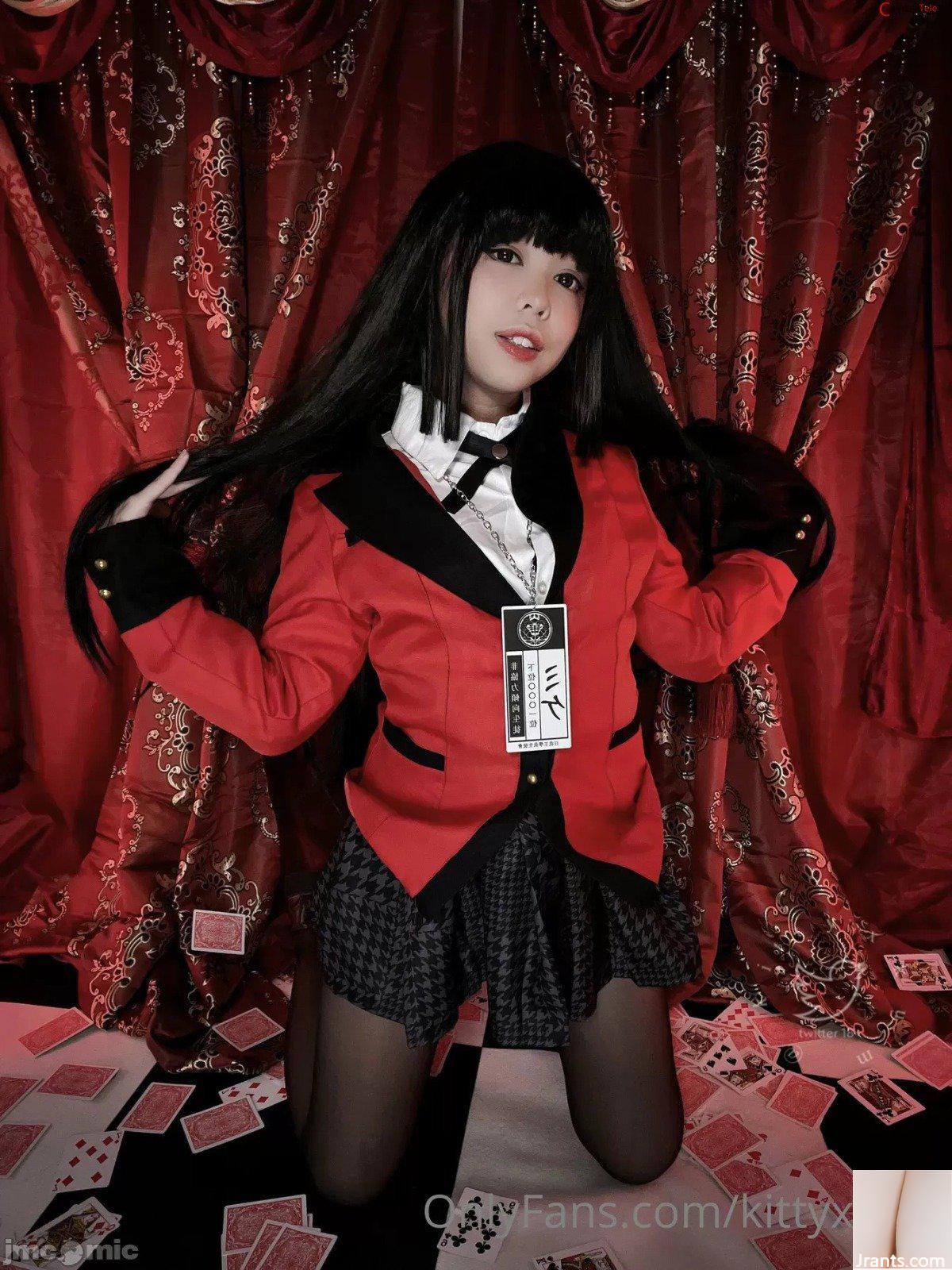 OnlyFan – Kittyxkum cosplay Yumeko Jabami – Kakegurui (126P)