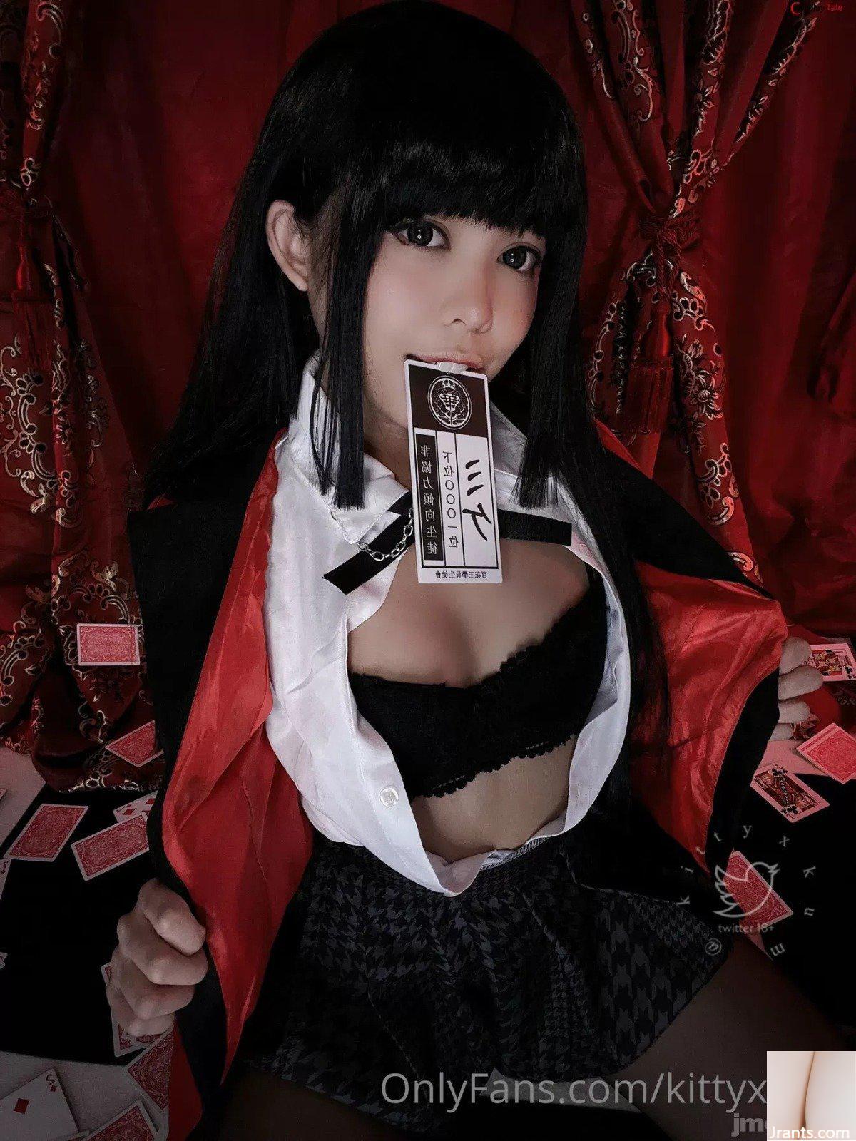 OnlyFan – Kittyxkum cosplay Yumeko Jabami – Kakegurui (126P)