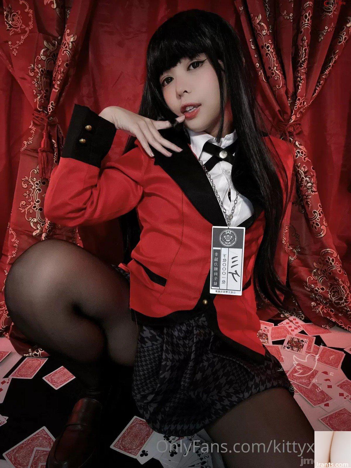 OnlyFan – Kittyxkum cosplay Yumeko Jabami – Kakegurui (126P)