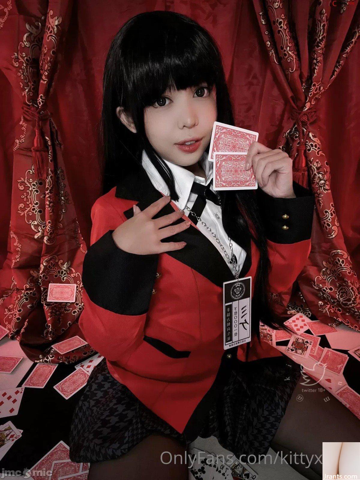 OnlyFan – Kittyxkum cosplay Yumeko Jabami – Kakegurui (126P)