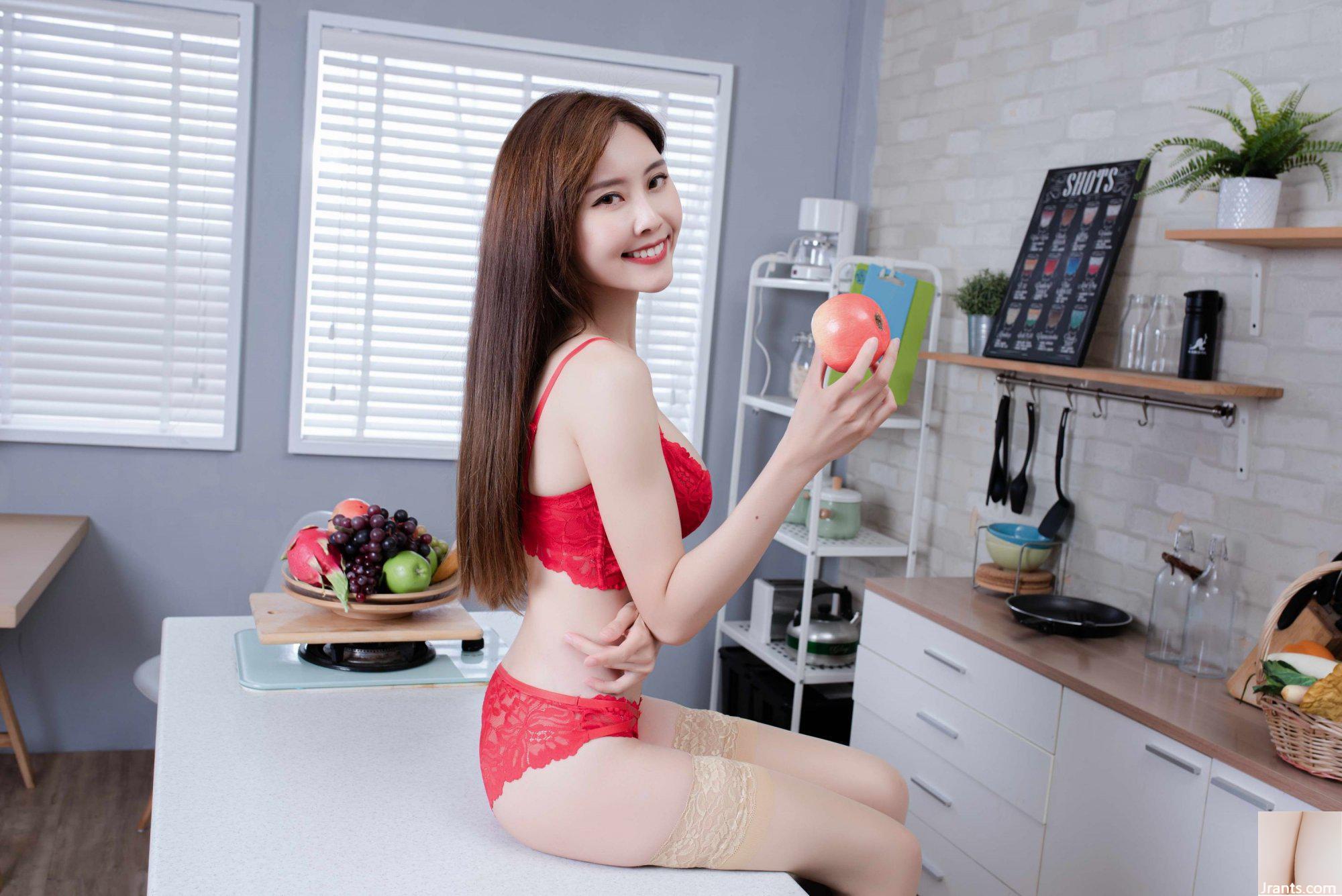 (Koleksi online) Gadis kesejahteraan tersipu Dearie &#8220;Hotel Big Peach Temptation&#8221; VIP eksklusif (33P)