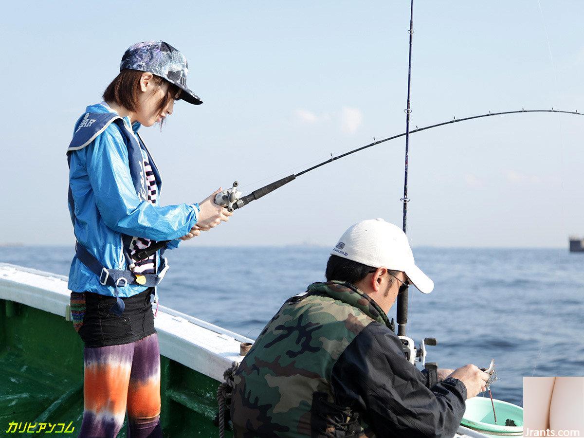 Concours de production AV Kaede Nonoka Tournoi de pêche en mer Tiki Chiki (107P)