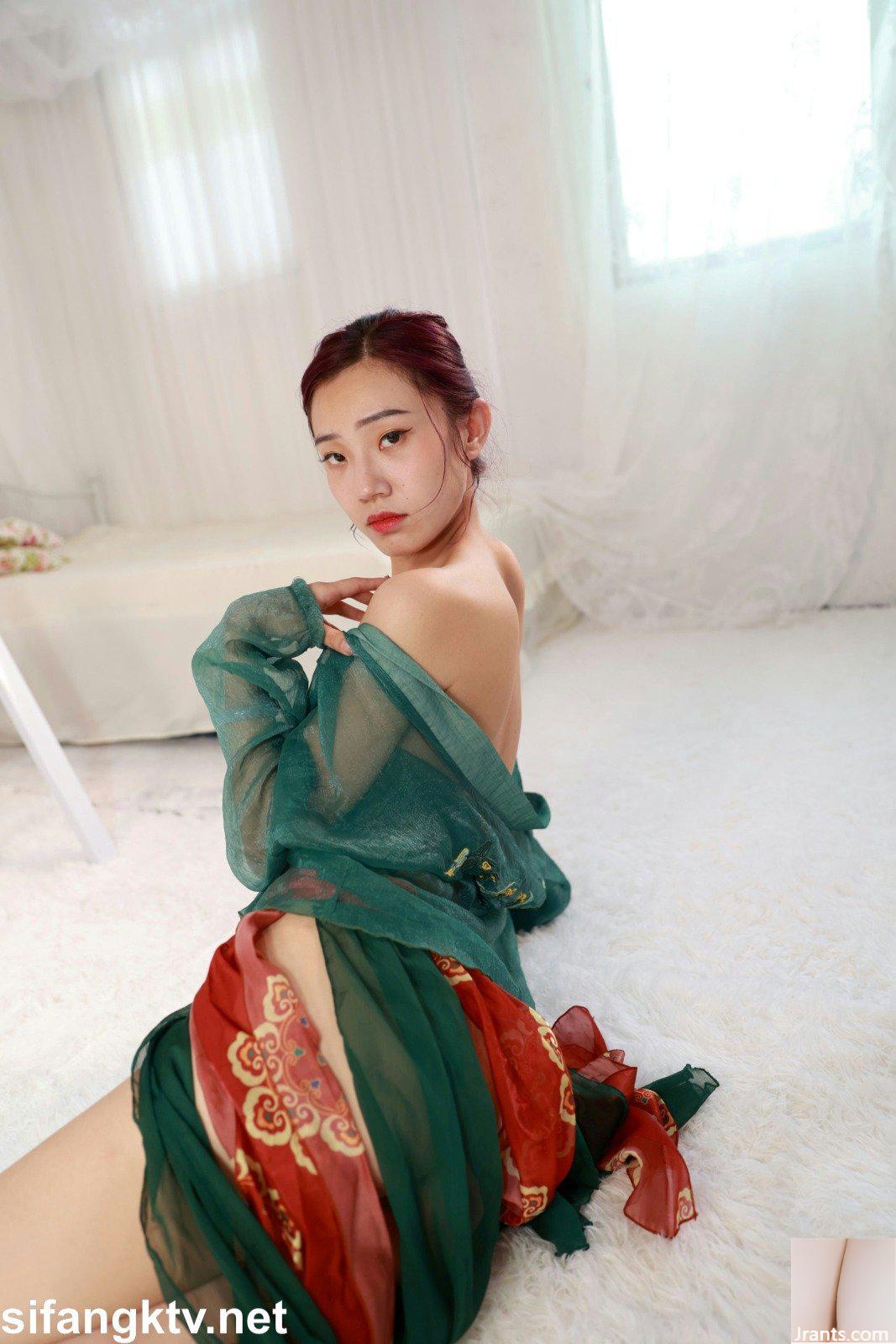 Pemotretan pribadi model Tiongkok Xiaoshuang (dengan kostum kuno)-03 (100P