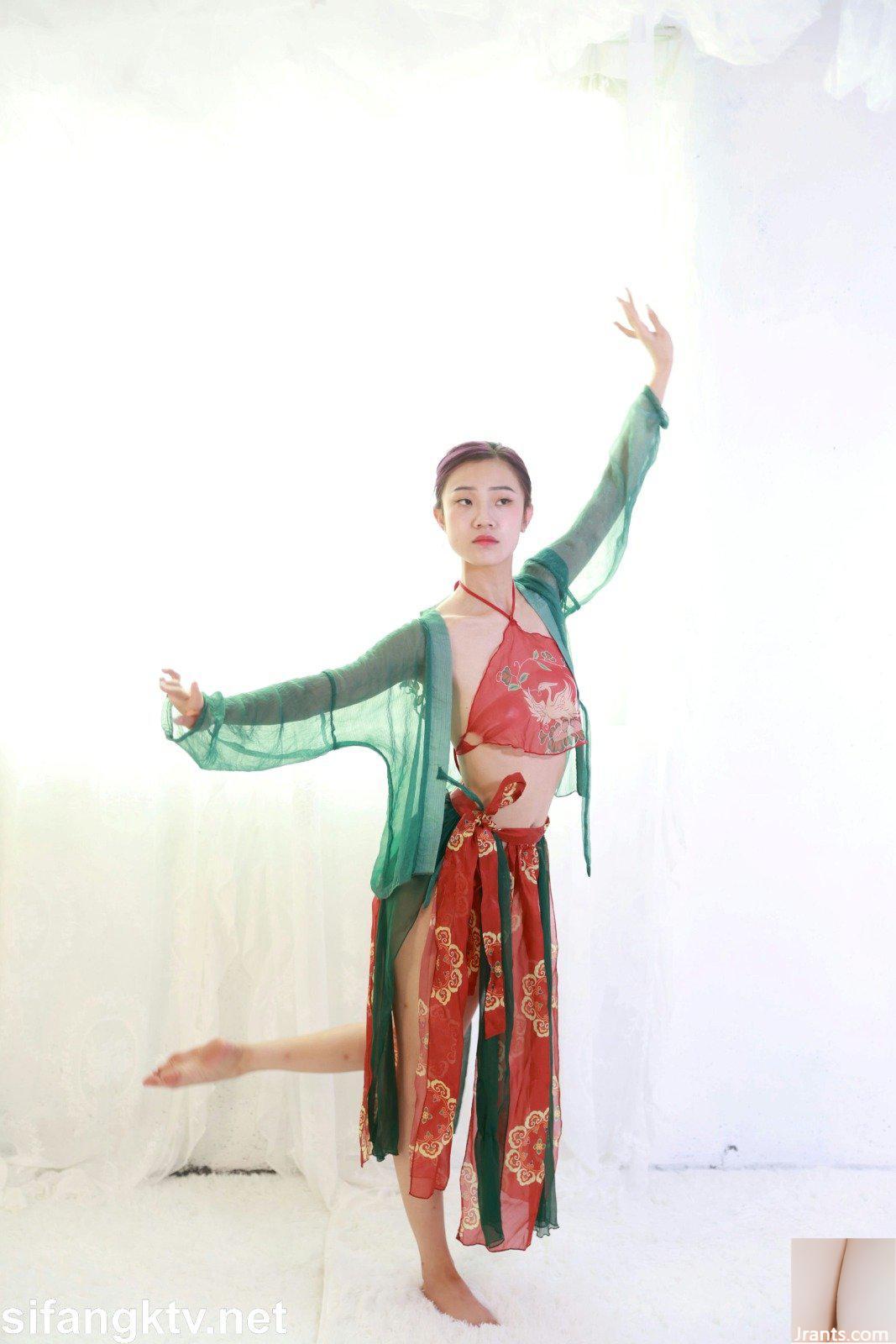 Pemotretan pribadi model Tiongkok Xiaoshuang (dengan kostum kuno)-03 (100P