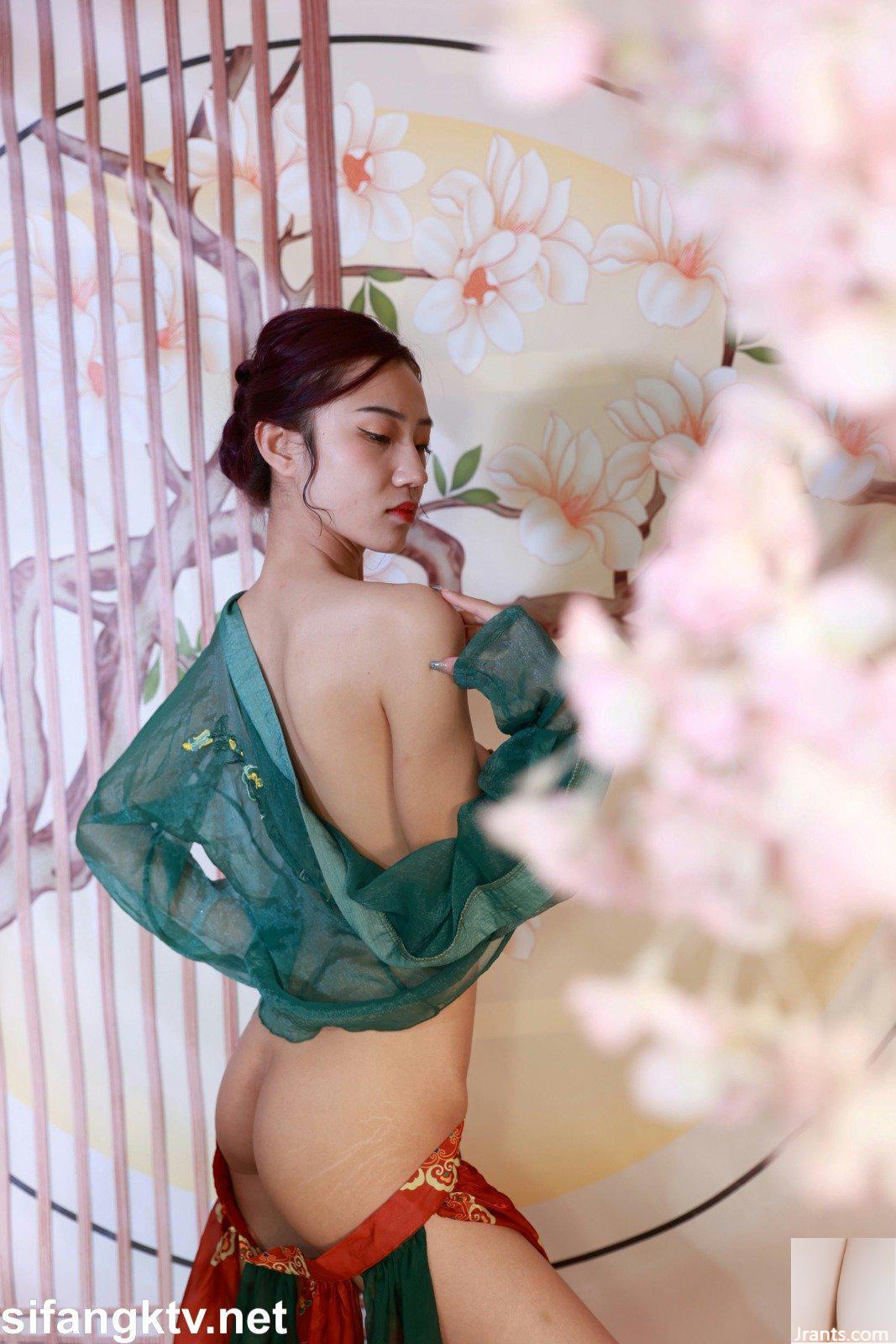 Pemotretan pribadi model Tiongkok Xiaoshuang (dengan kostum kuno)-03 (100P