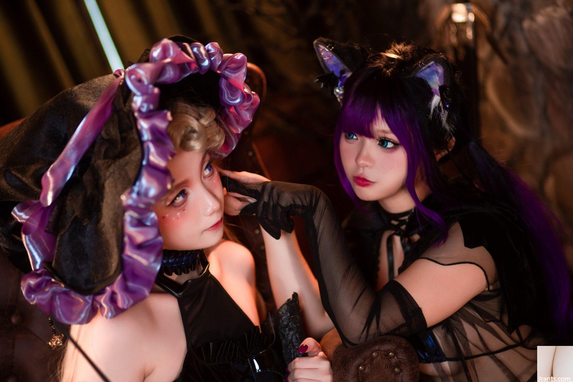 (Koleksi online) Gadis kesejahteraan Kowa Amazake &#038; Orange Wind Chia &#8220;Witch Cat&#8221; VIP eksklusif (108P)