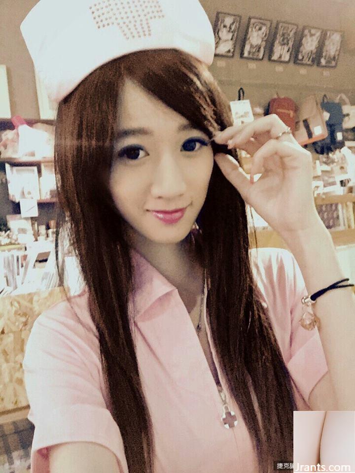Xiaoxue (Lv Xueyun) ~ তার ফর্সা-চর্মযুক্ত পাগুলি সেক্সি, সরু এবং বিপজ্জনক, এবং বসন্তের আলো খুবই লোভনীয় (29P)