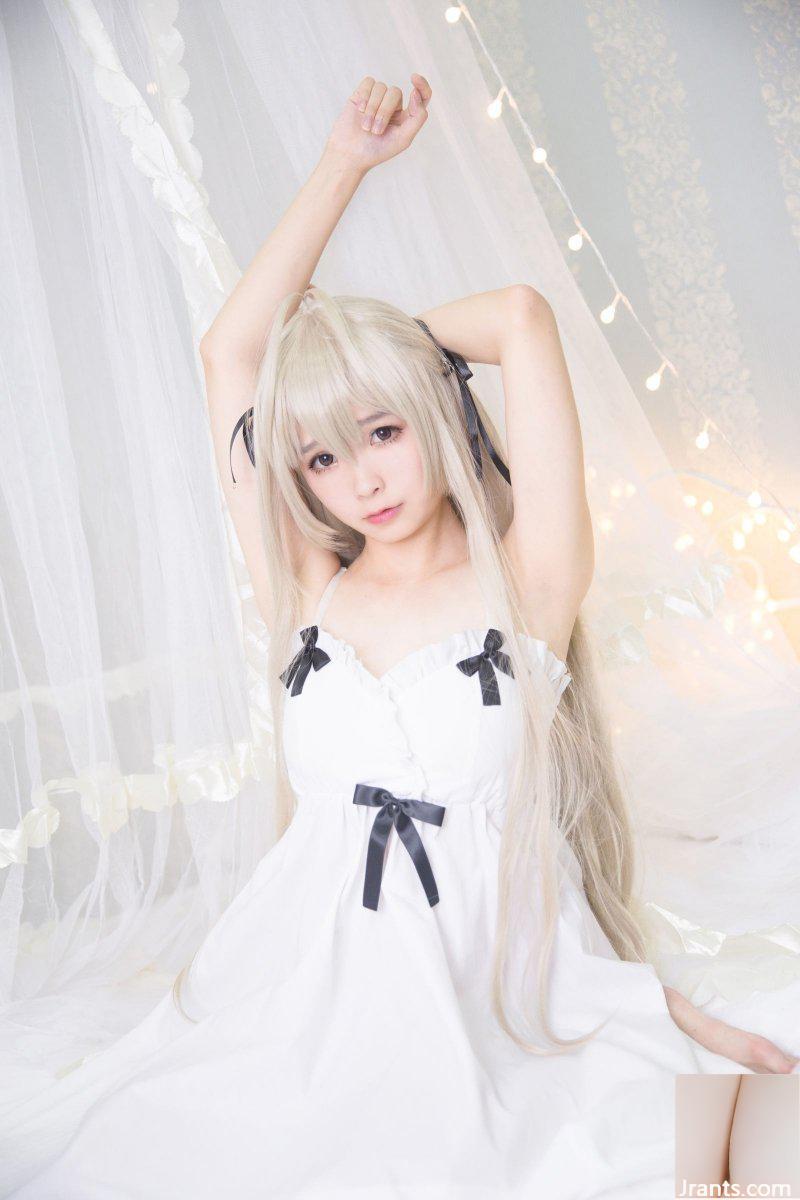 (صورة للهواة) وداعا Qiongmei – مجموعة صور ثوب النوم Kasugano Sora (22P)