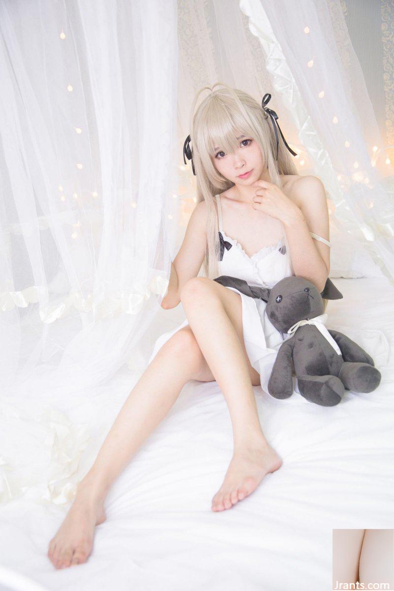 (Foto amateur) Adiós Qiongmei &#8211; Conjunto de fotos en camisón de Kasugano Sora (22P)