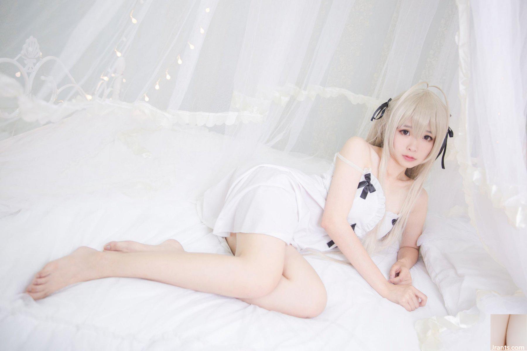 (صورة للهواة) وداعا Qiongmei – مجموعة صور ثوب النوم Kasugano Sora (22P)