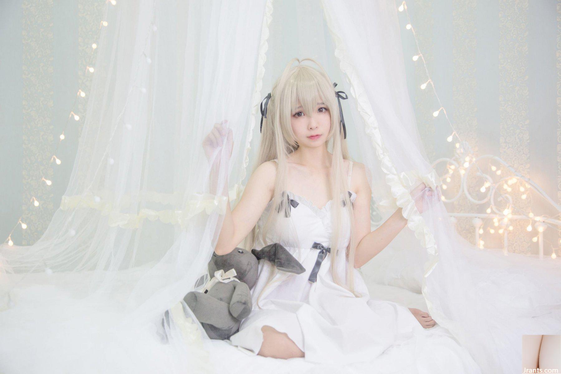 (صورة للهواة) وداعا Qiongmei – مجموعة صور ثوب النوم Kasugano Sora (22P)