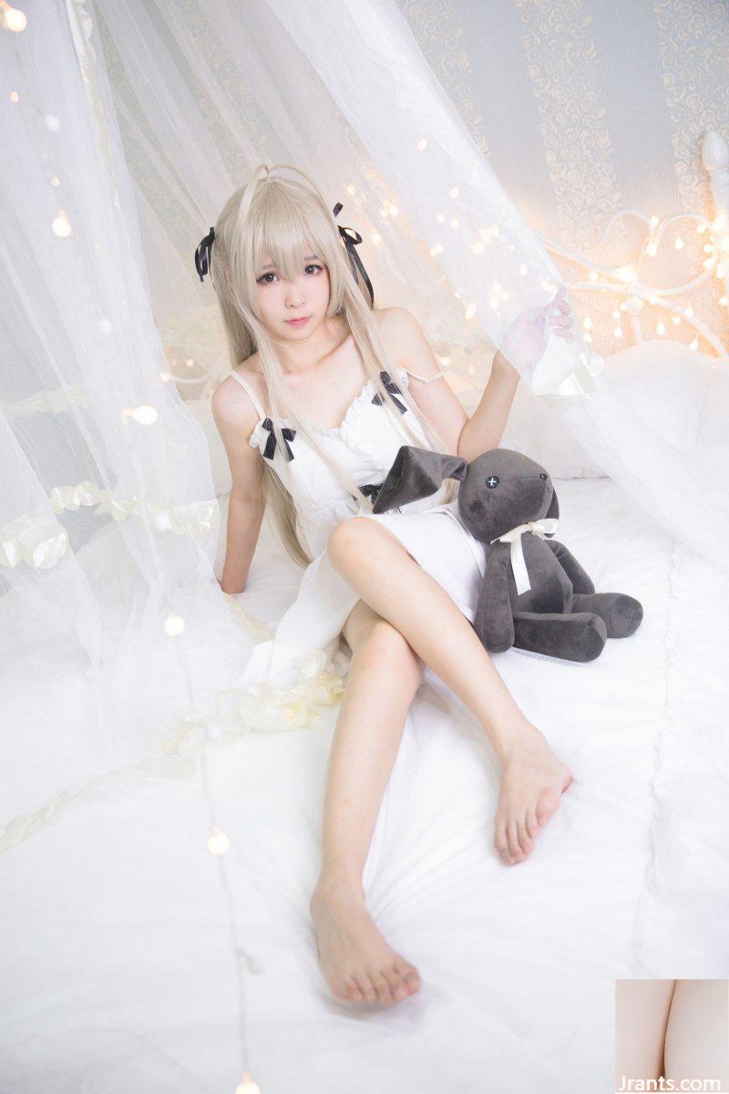 (صورة للهواة) وداعا Qiongmei – مجموعة صور ثوب النوم Kasugano Sora (22P)