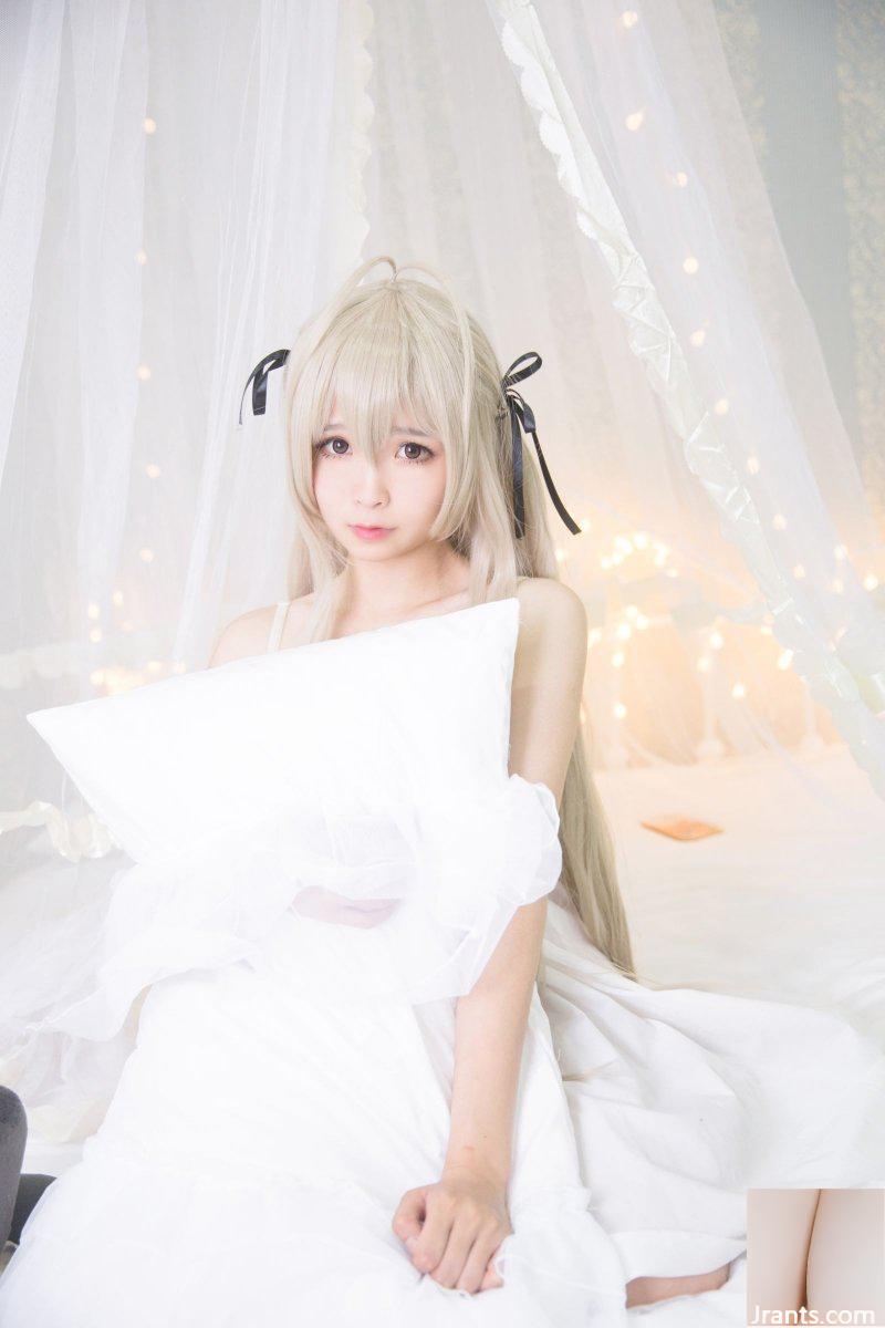 (صورة للهواة) وداعا Qiongmei – مجموعة صور ثوب النوم Kasugano Sora (22P)