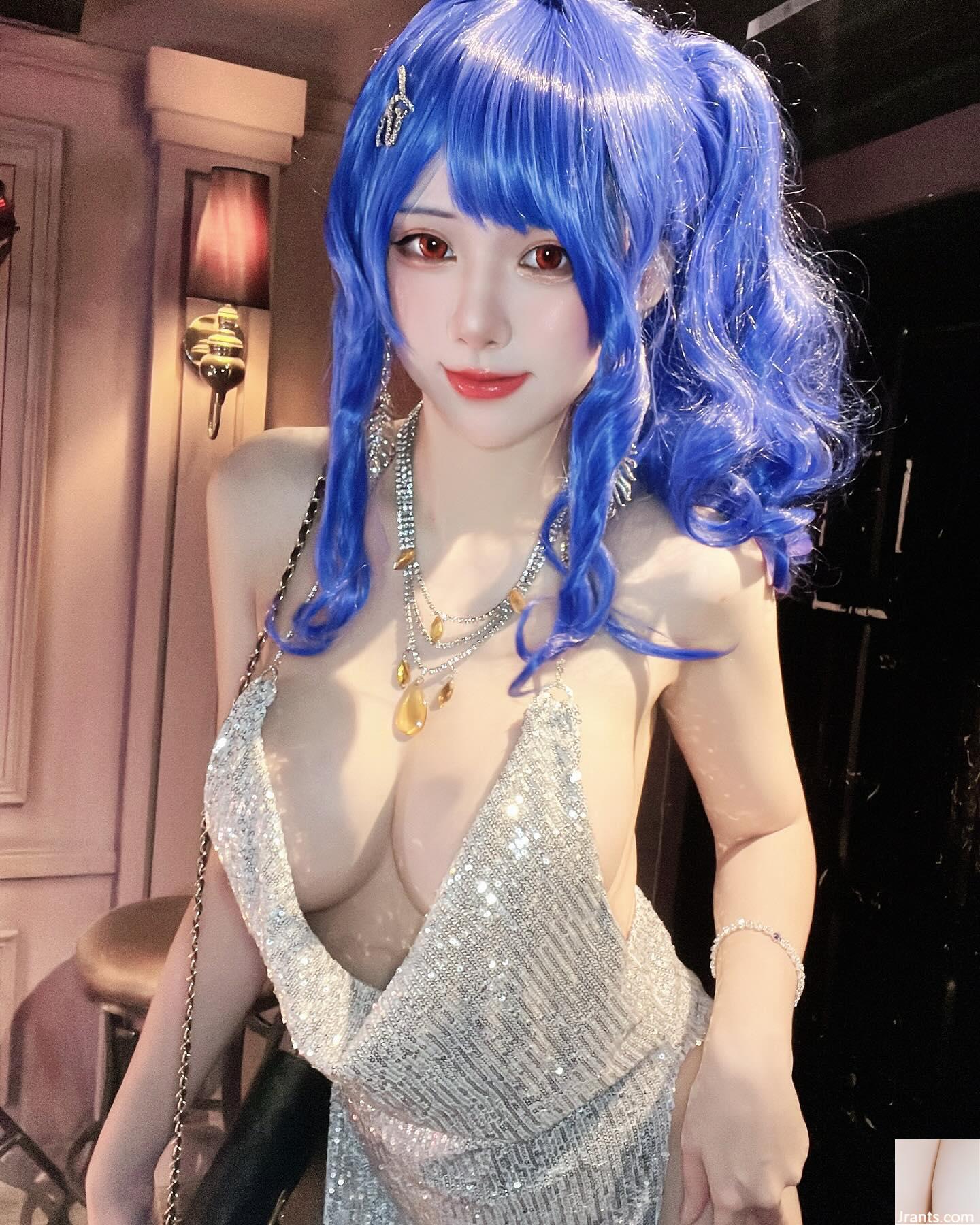 Sexy cosplayer &#8220; 臇?Sora&#8221;  ၏ နက်ရှိုင်းသော V အကွဲအပြဲသည် မခံမရပ်နိုင်ဖြစ်ပြီး လူများကို နှာခေါင်းသွေးလျှံစေသည် (22P)