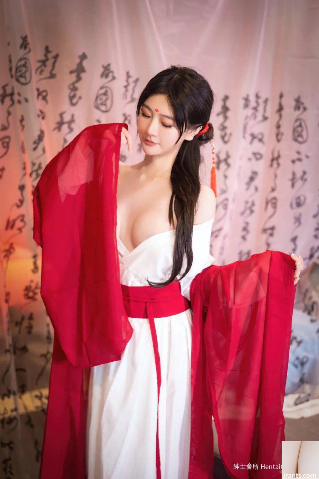 Robe rouge de style ancien de Xie Xiaoan (142P)