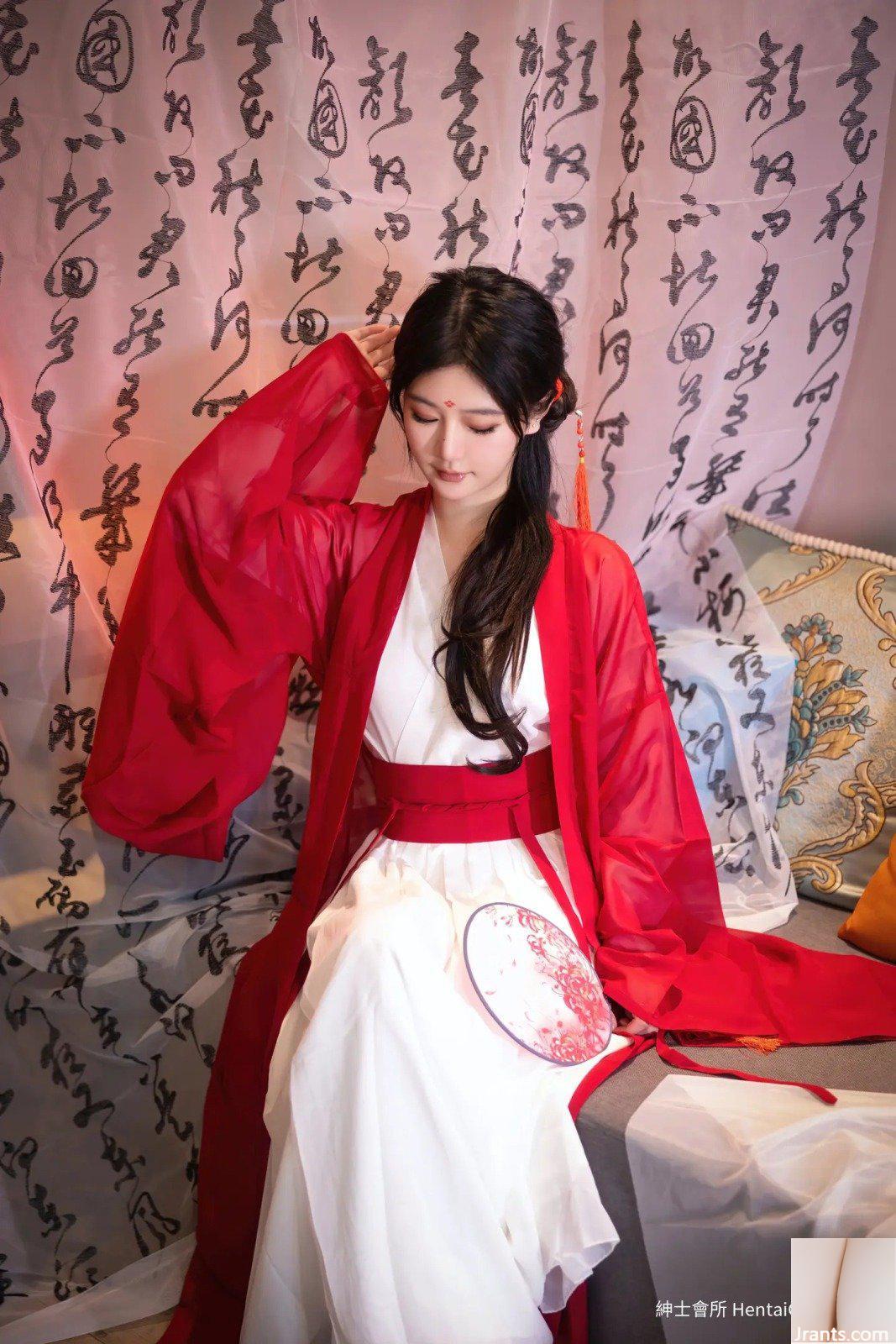 Robe rouge de style ancien de Xie Xiaoan (142P)