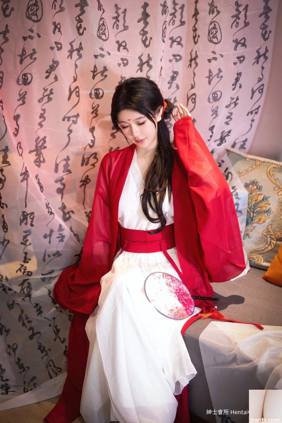 Robe rouge de style ancien de Xie Xiaoan (142P)