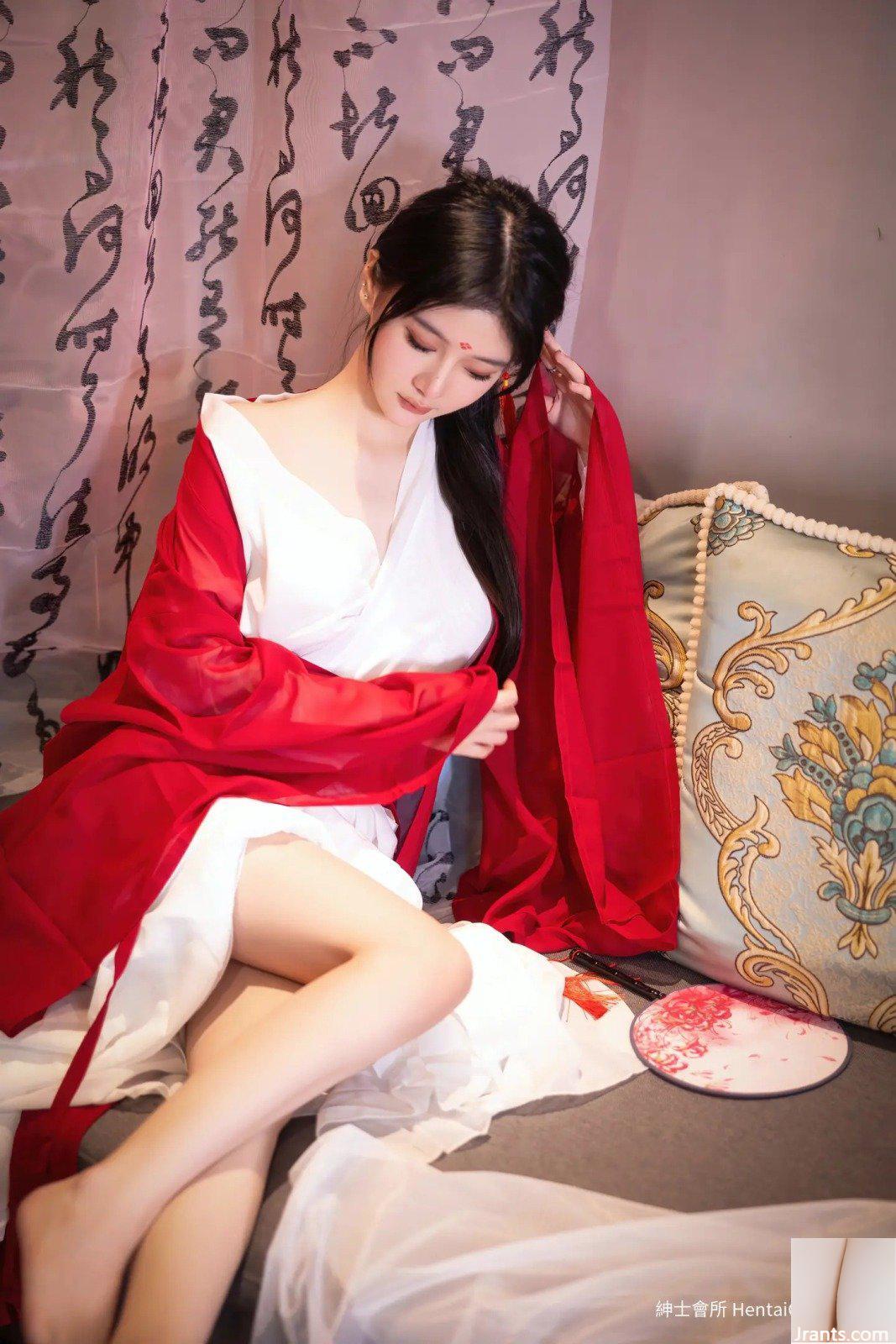 Robe rouge de style ancien de Xie Xiaoan (142P)