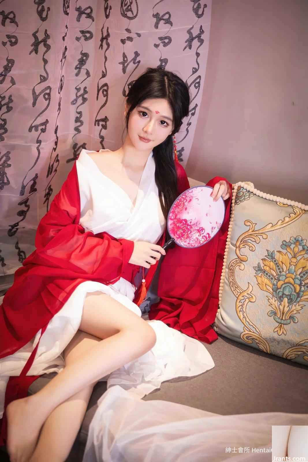 Robe rouge de style ancien de Xie Xiaoan (142P)