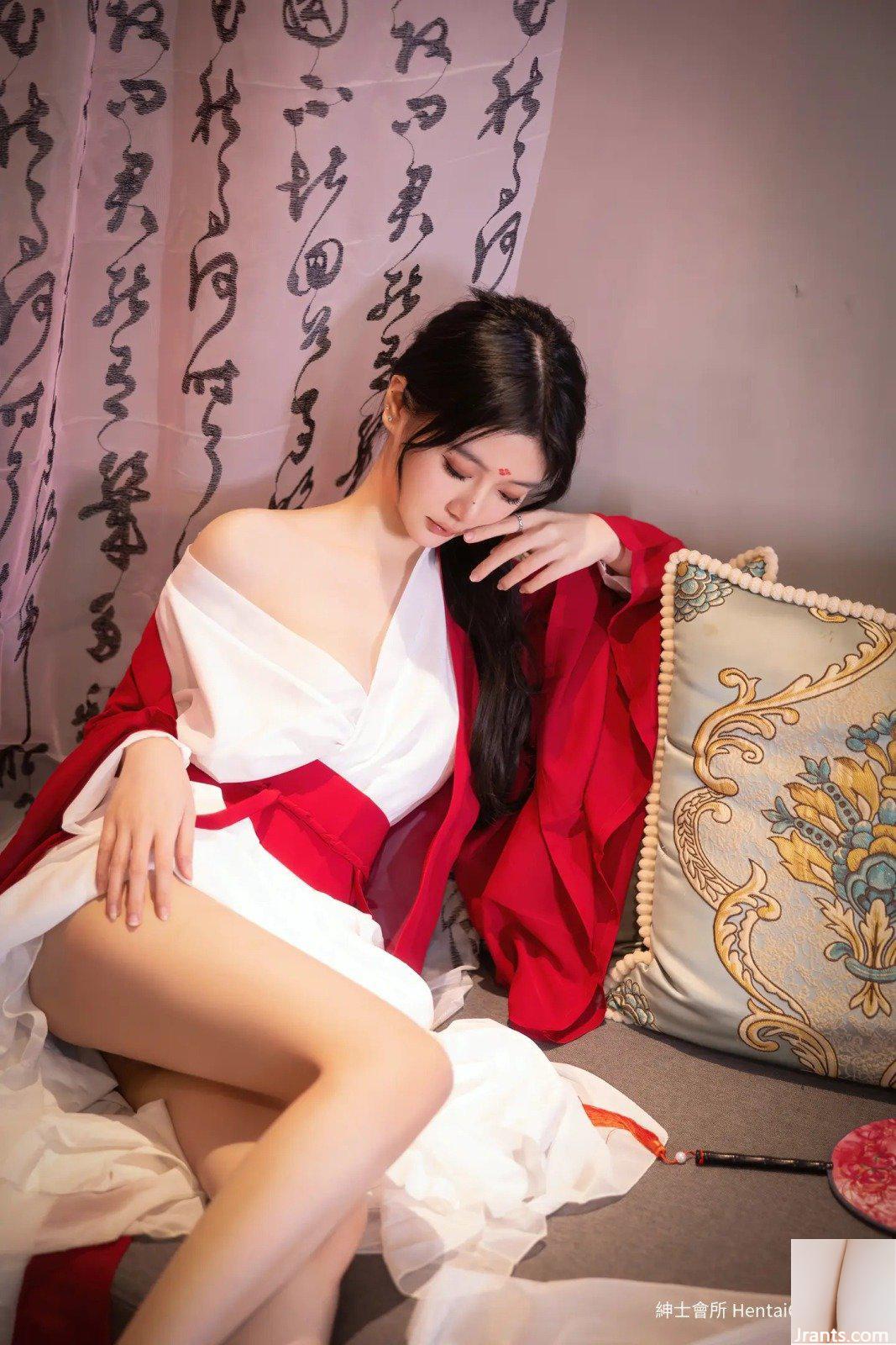 Robe rouge de style ancien de Xie Xiaoan (142P)