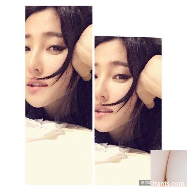 ~Mico Zhang Weichun~ Selfie dari atas ke bawah memperlihatkan alur ganda yang seksi, super cantik (21P)