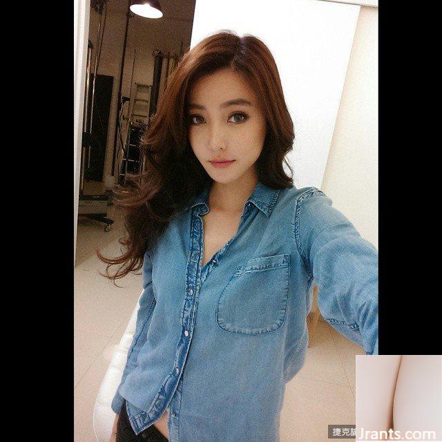 ~Mico Zhang Weichun~ Selfie de arriba a abajo revela sexys surcos dobles, súper hermosos (21P)