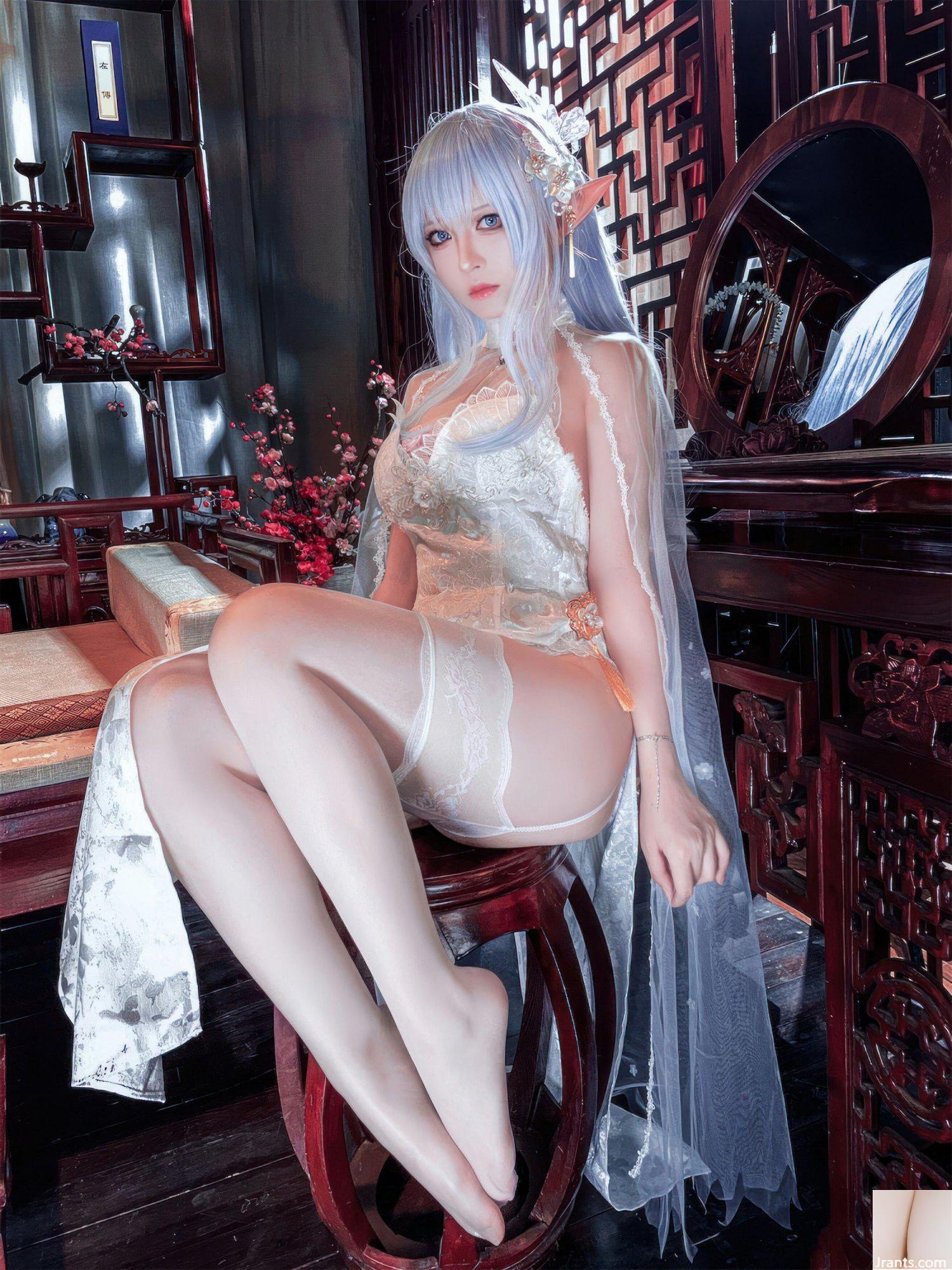 (Онлайн-коллекция) Welfare Girl Banzi &#171;Albion Cheongsam&#187; VIP Exclusive Complete (53P)