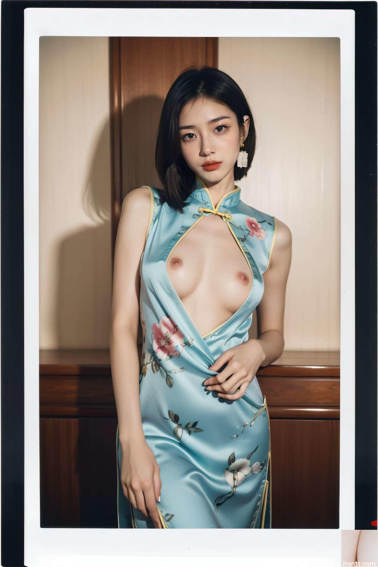 Foto keindahan cheongsam (Al Generated) 2