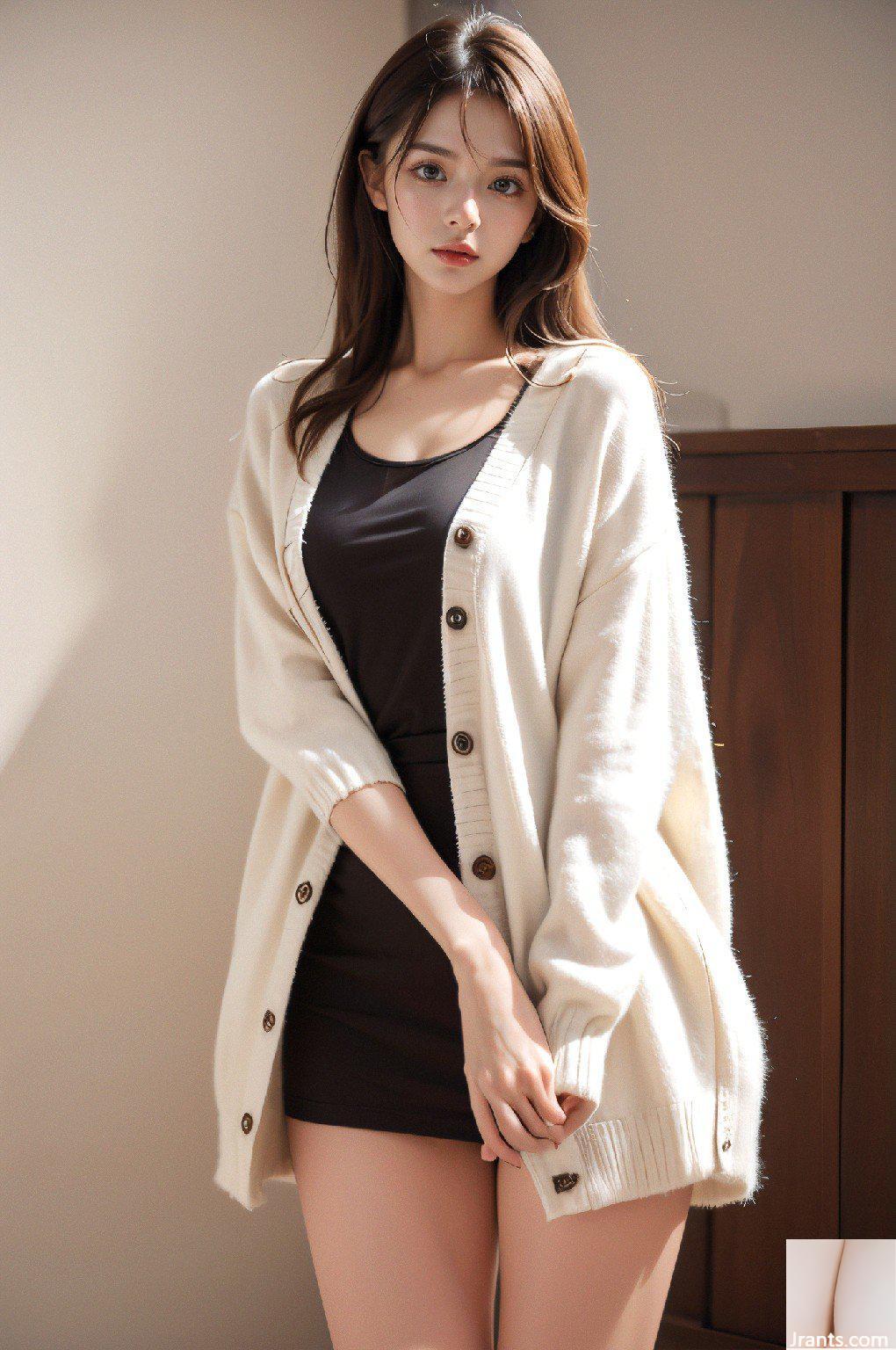 cardigan bianco