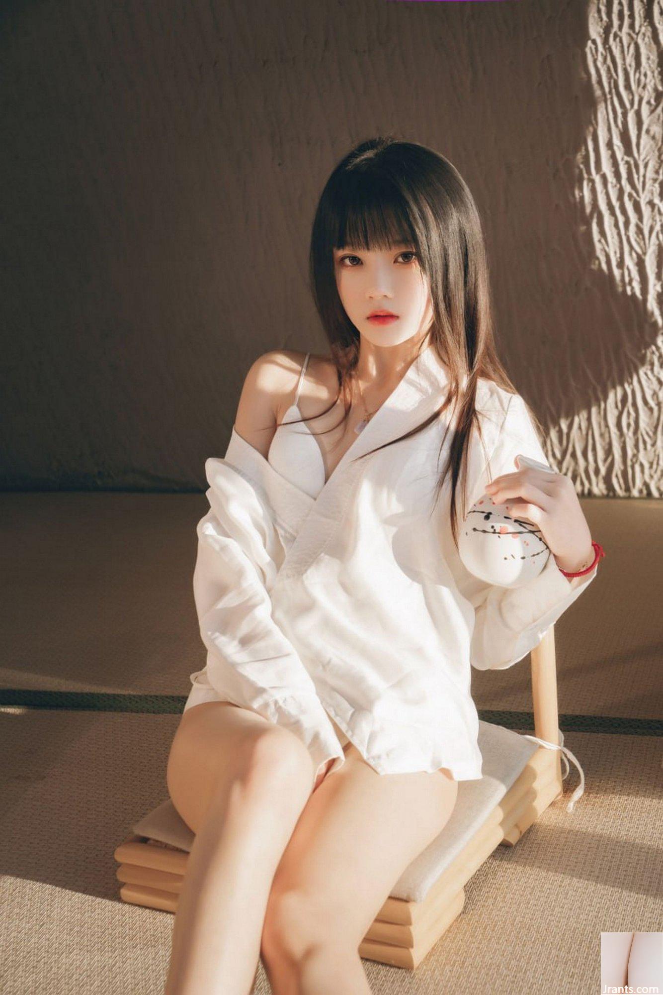 Collezione da Internet) Yuli Ji Sakura Tao Meow &#8220;Little Lolita in White Shirt&#8221; VIP Exclusive Full (59P