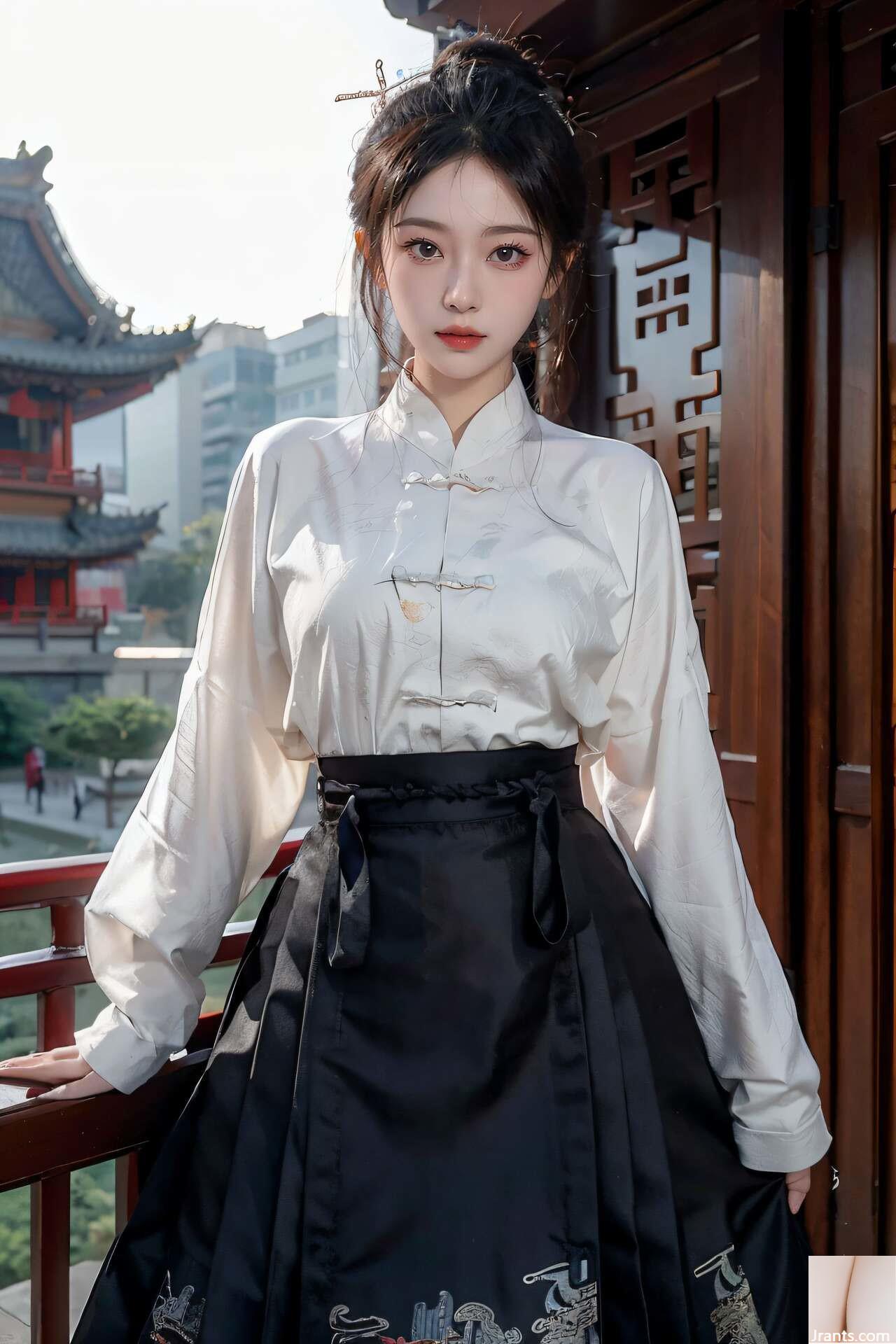 Murni dan cantik: Hanfu? (憆鉡AlGenerated) 2