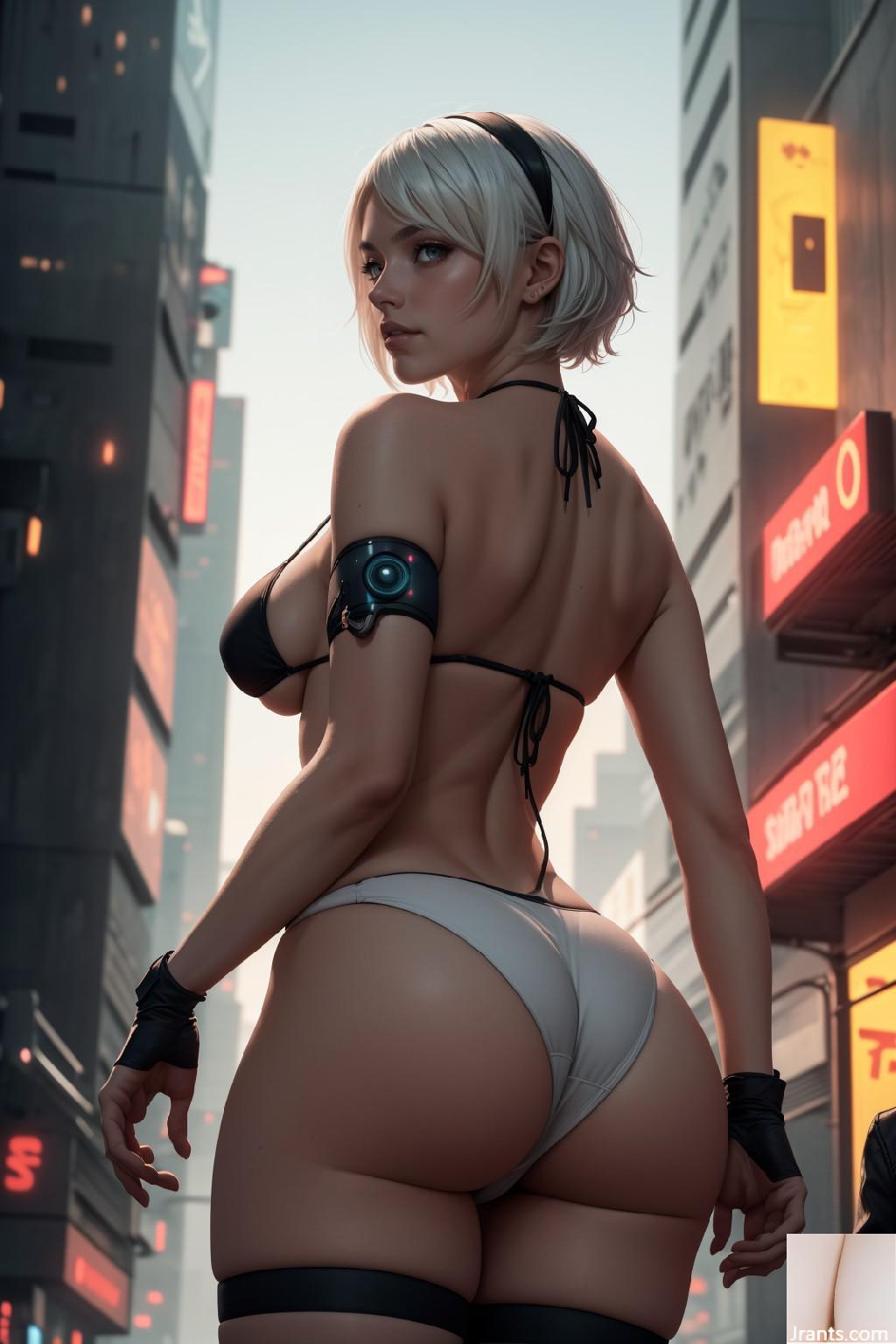 2B (Yoroha No.2 Tipo B, NieR: Autómatas)