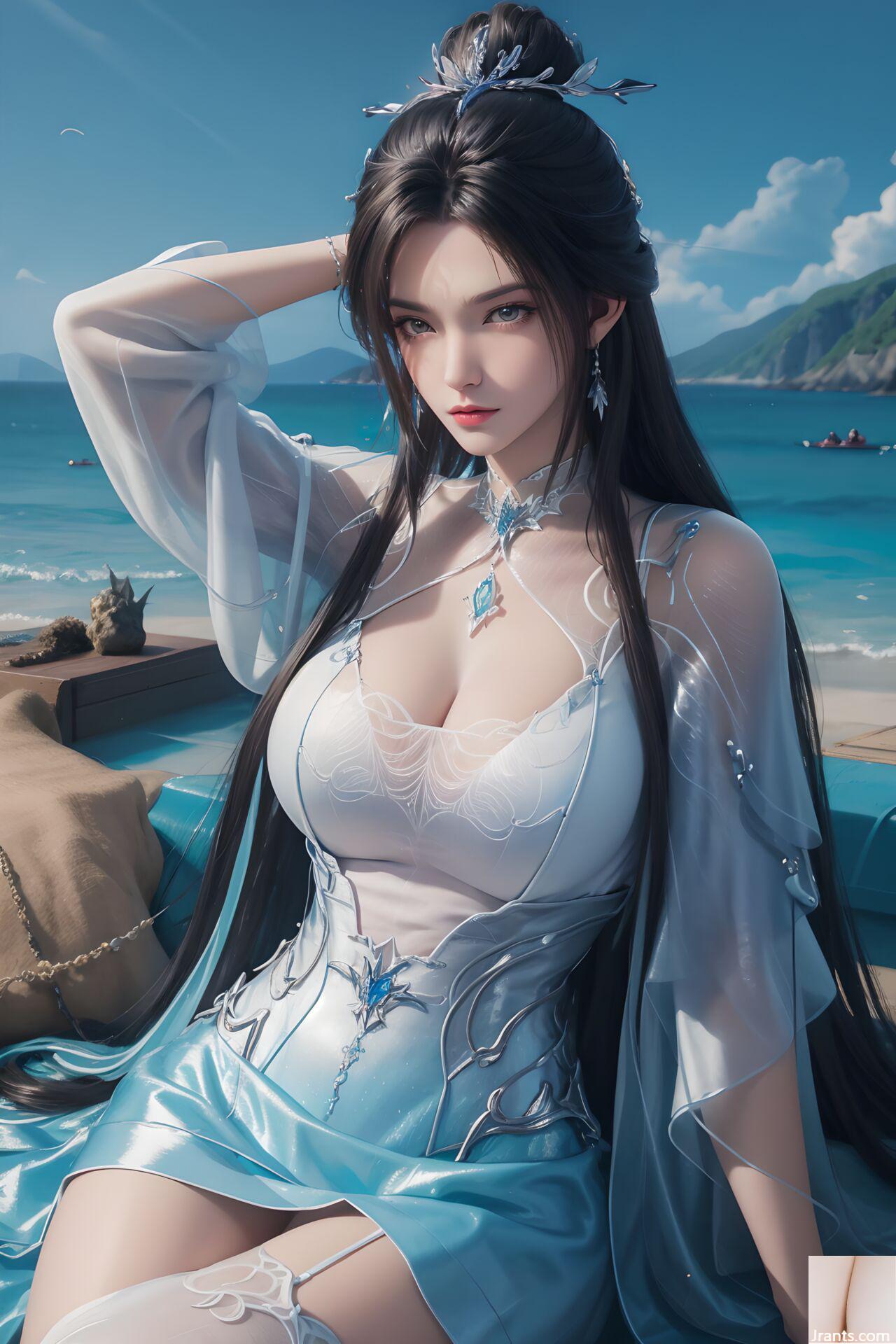 Zhu Xian – Lu Xueqi (IA gerada) 1