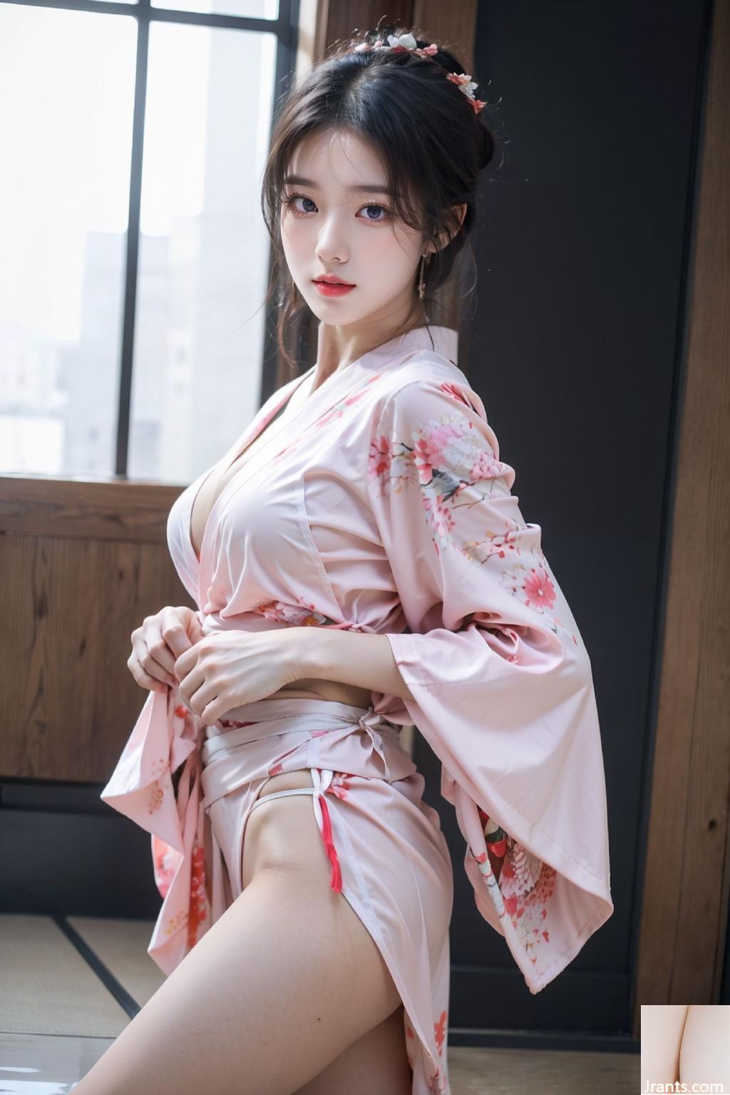 kimono mojado