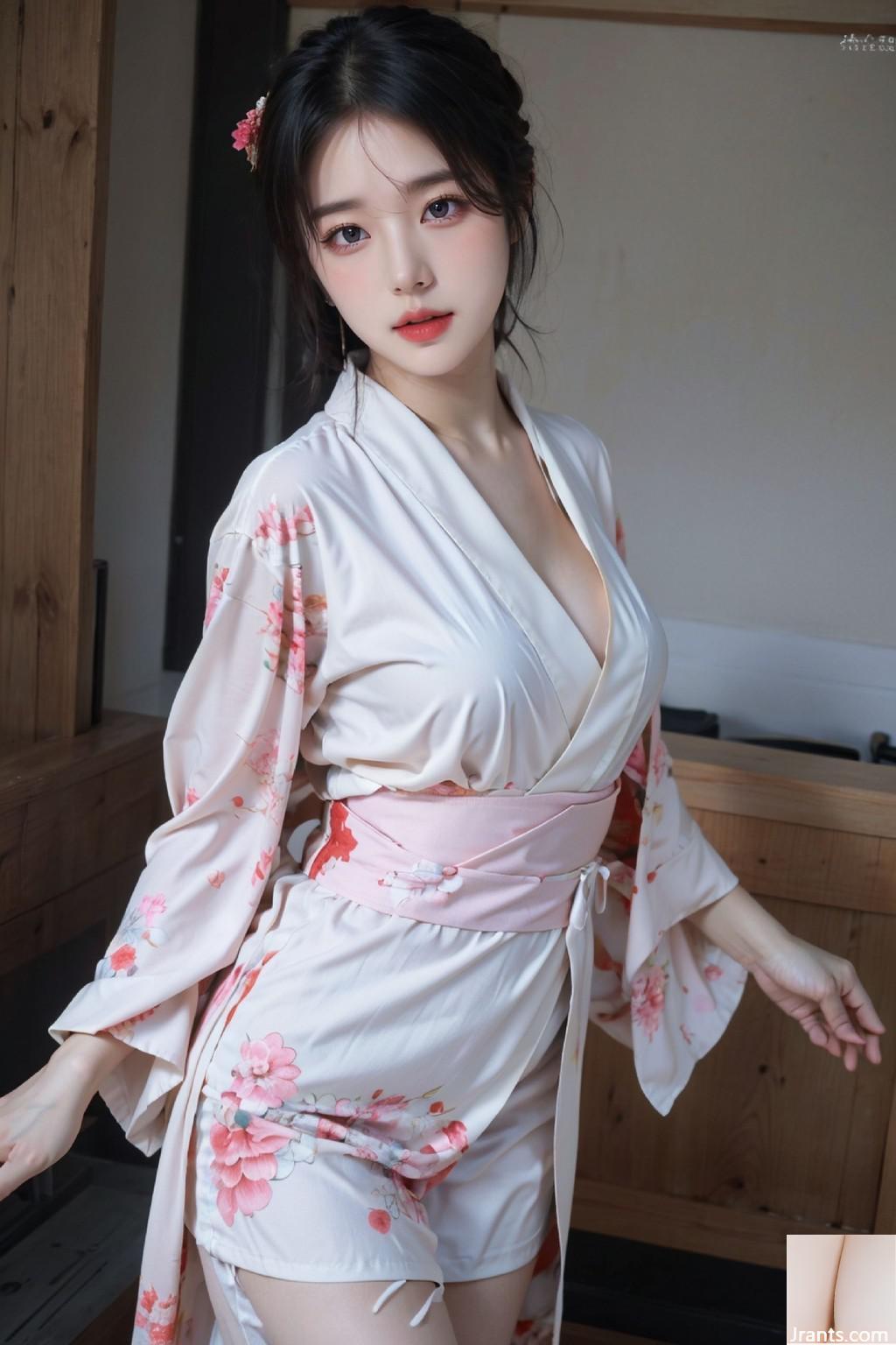 kimono mojado