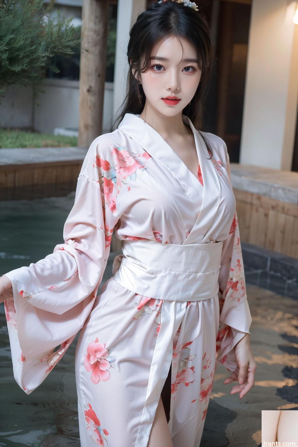 kimono mojado