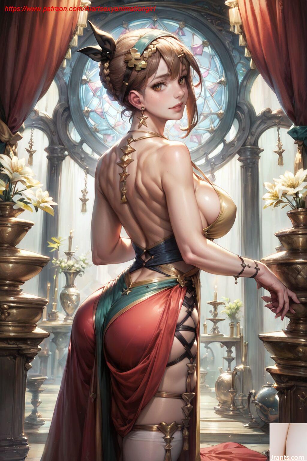 (Patreon) (Aiartsexyanimationgirl) Blonde MILF + weibliche Alchemistin