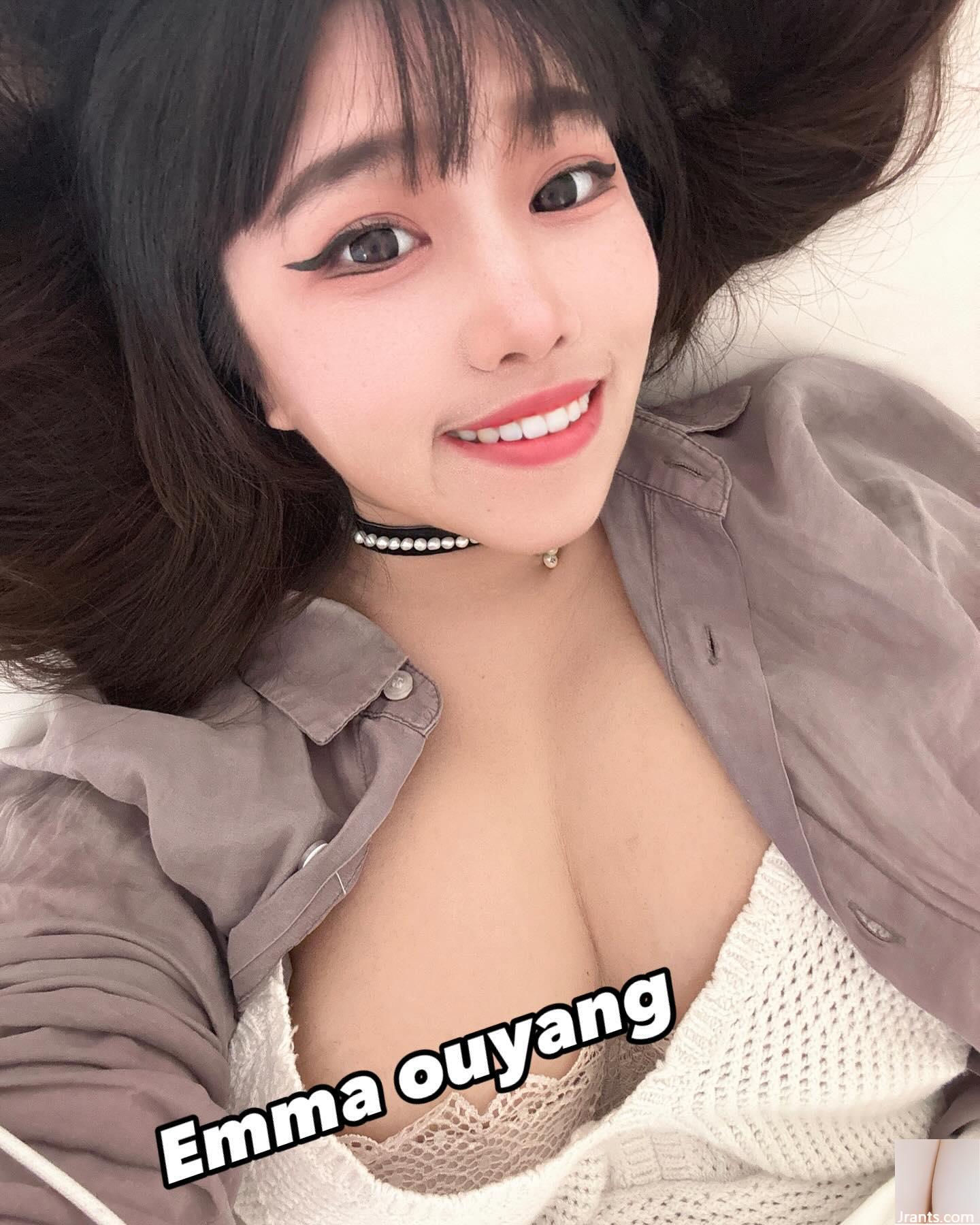 A belíssima &#8220;Emma Ouyang&#8221; tem uma pele clara que faz as pessoas se apaixonarem por ela à primeira vista (20P)