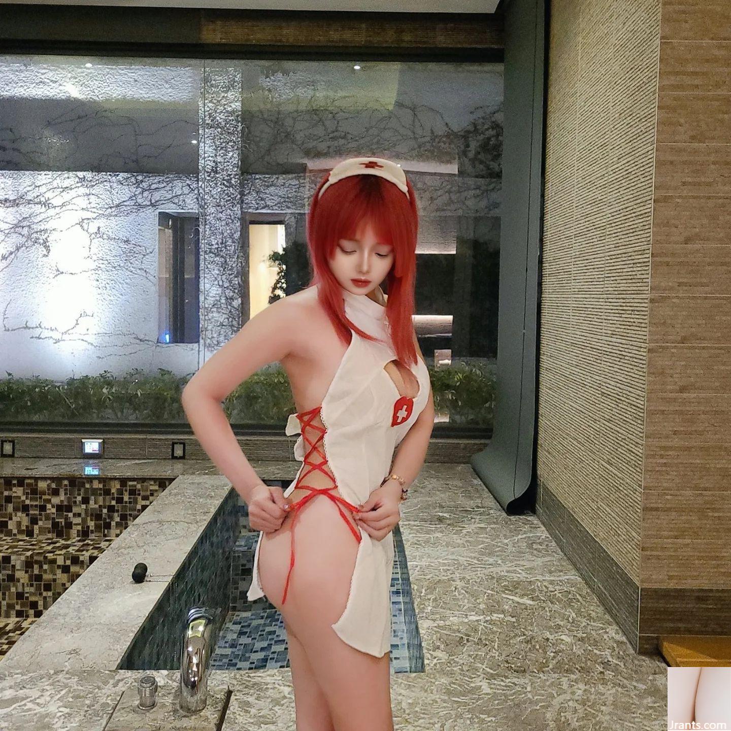 La fille aux gros seins « Zhang Yunyun » au corps clair et tendre a des seins élastiques et des courbes sexy (18P)