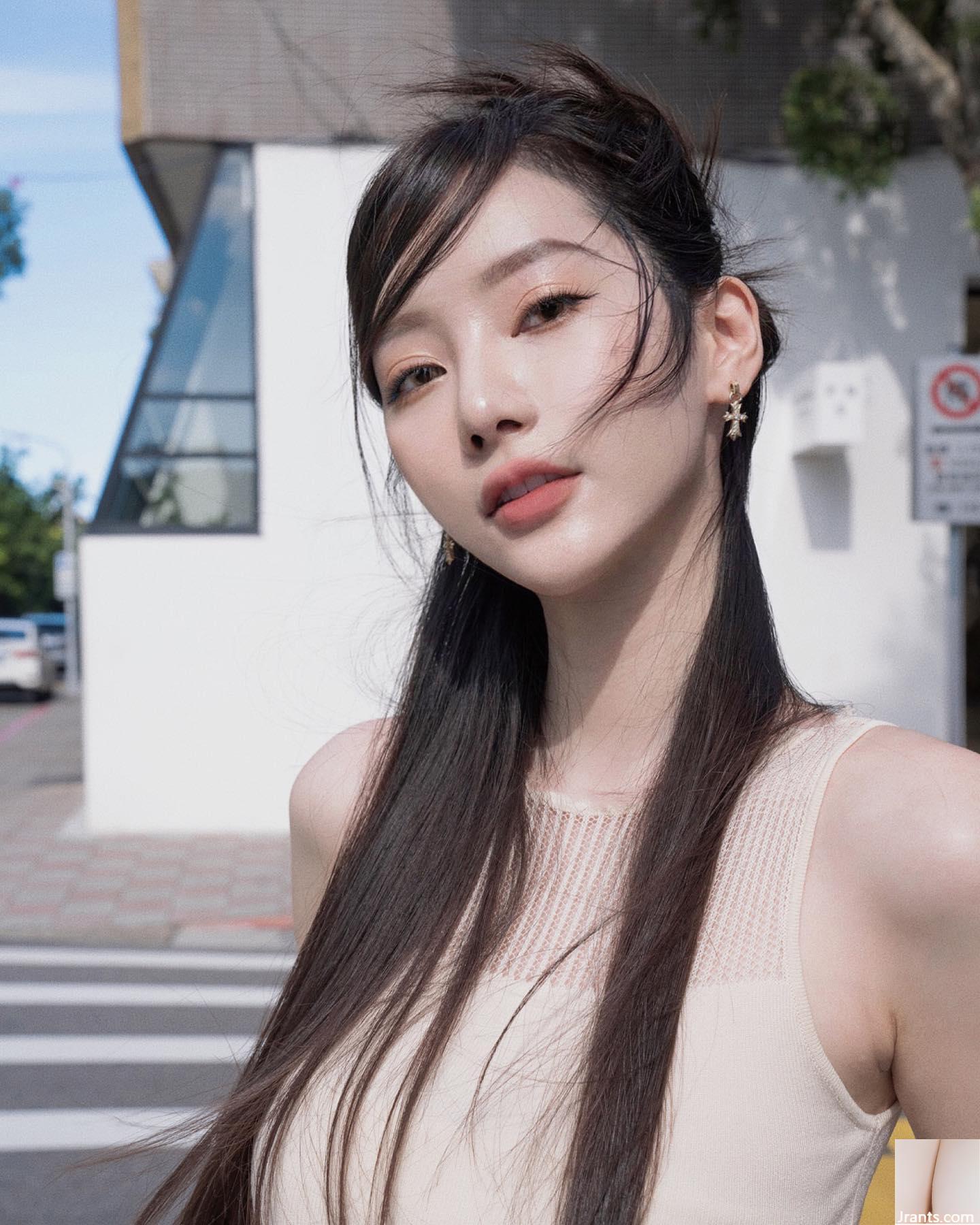 Beaux seins « Yang Yuxian », la photo accrocheuse est si sexy qu&#39;elle est irrésistible (25P)