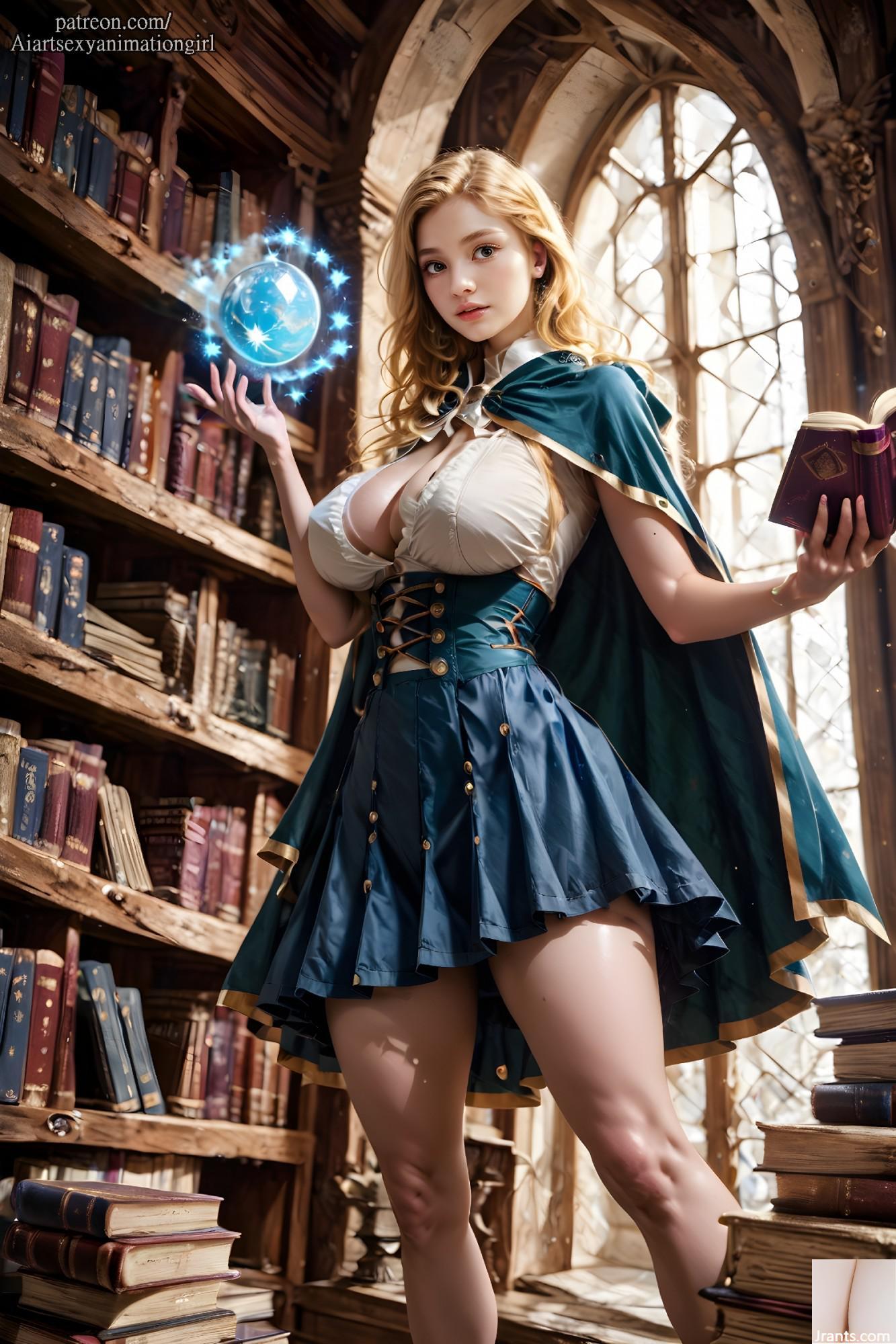 Ai girl photo-magic apprentice-R