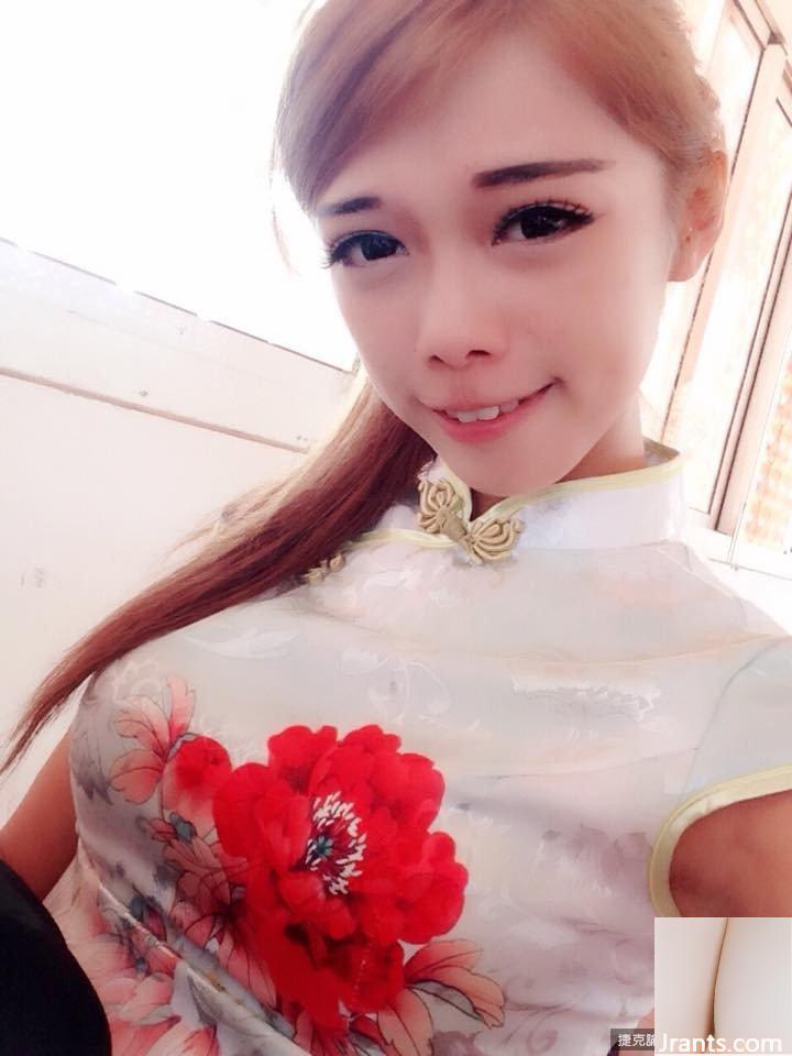 Ini seksi sekali! Gadis seksi You Zhuangzhuang berubah menjadi gadis cheongsam dengan lekuk S yang kuat yang menarik kejahatan (26P)